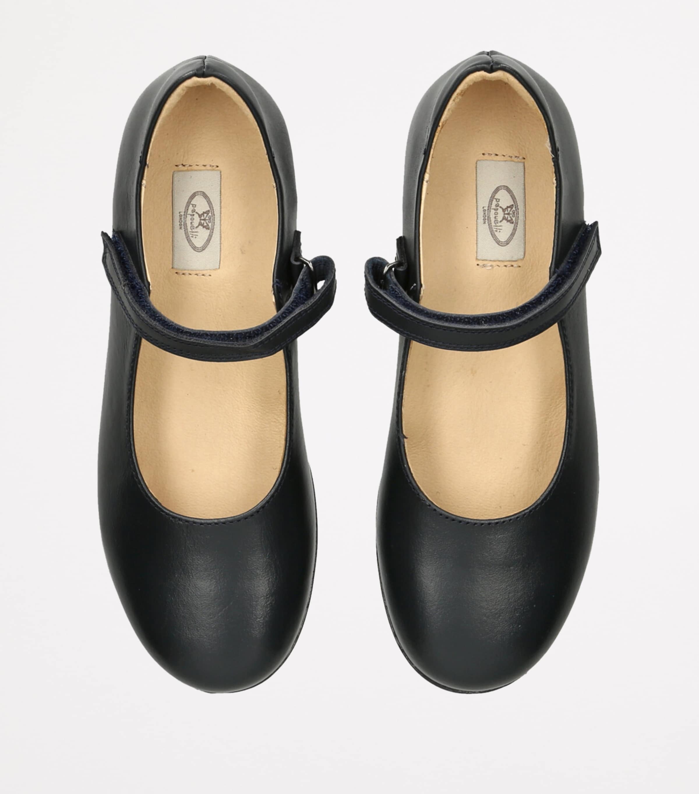 Leather Maddie Mary Janes NAVY Image 4