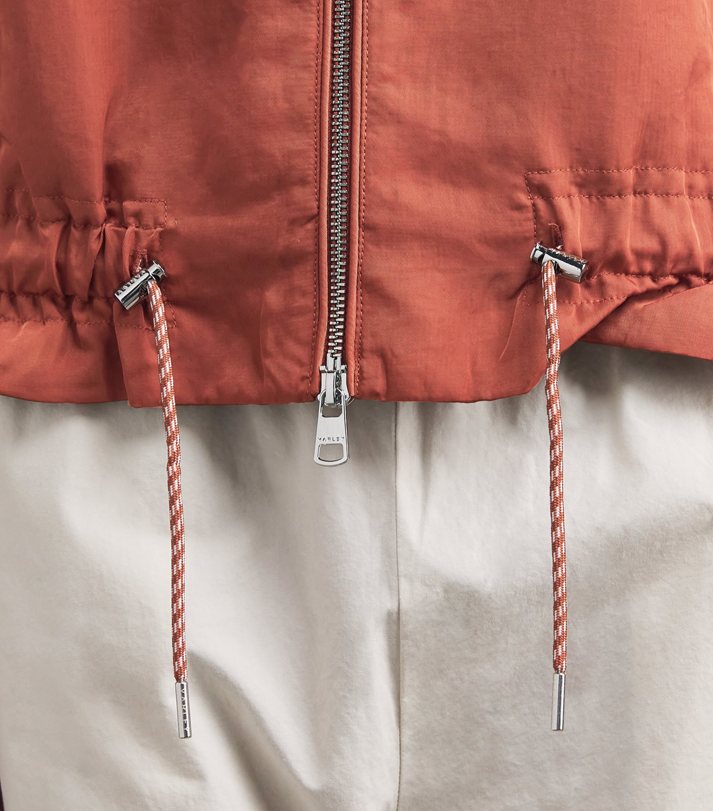 Varley Womens Oversized Lotta Blouson Jacket Maple Image 3