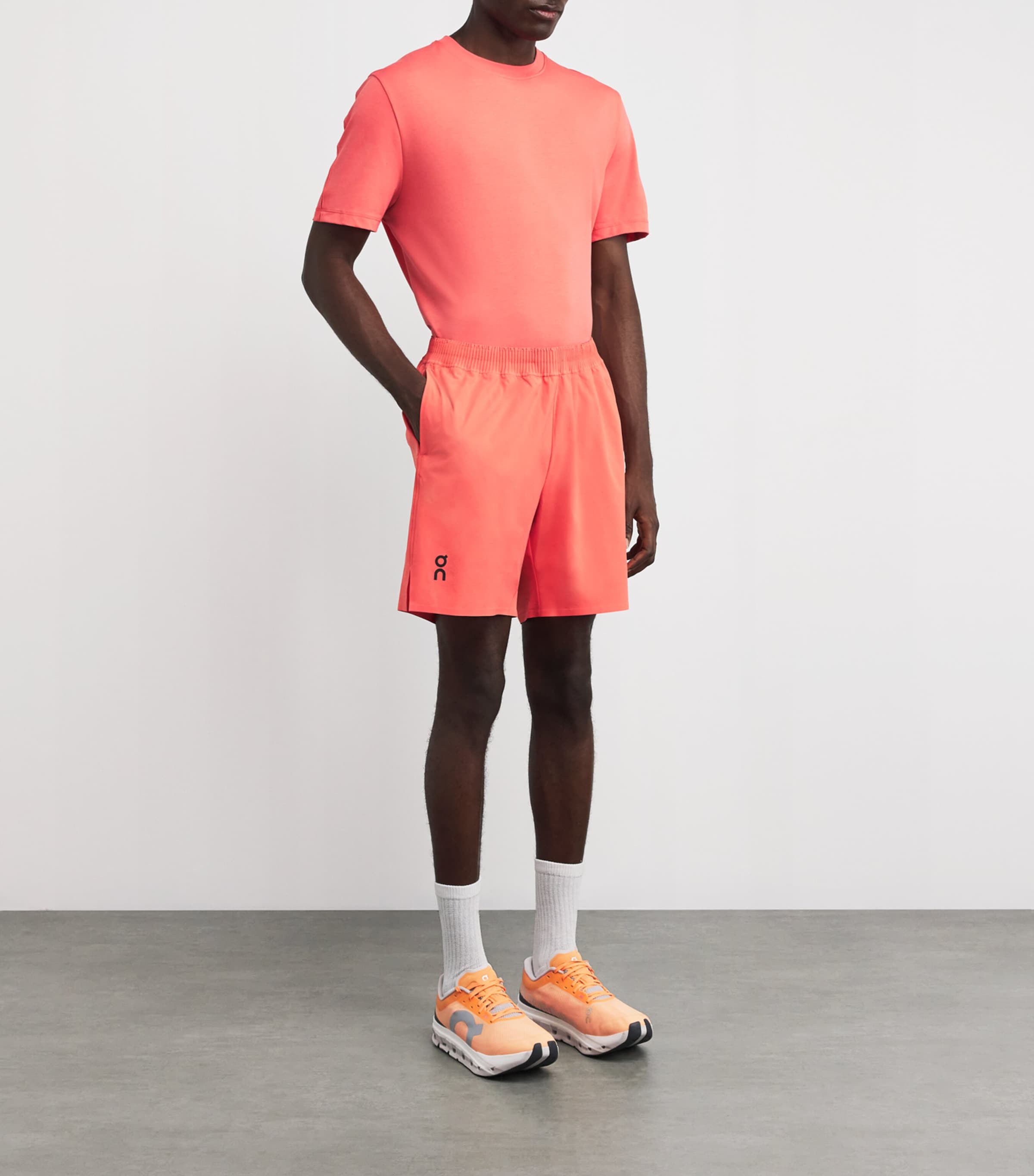 Cloudflow 5 Trainers TANGERINE-SILVER Image 6