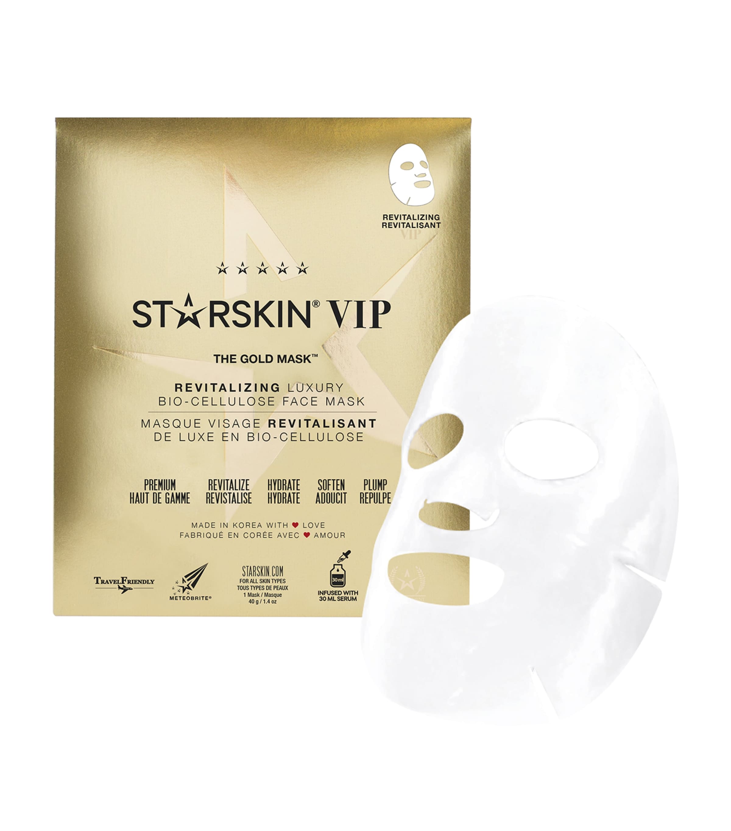 VIP The Gold Mask (30ml) NO COLOUR Image 3