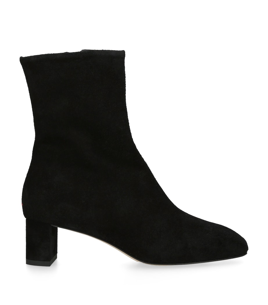 Suede Millie Ankle Boots 45 BLACK Image 1