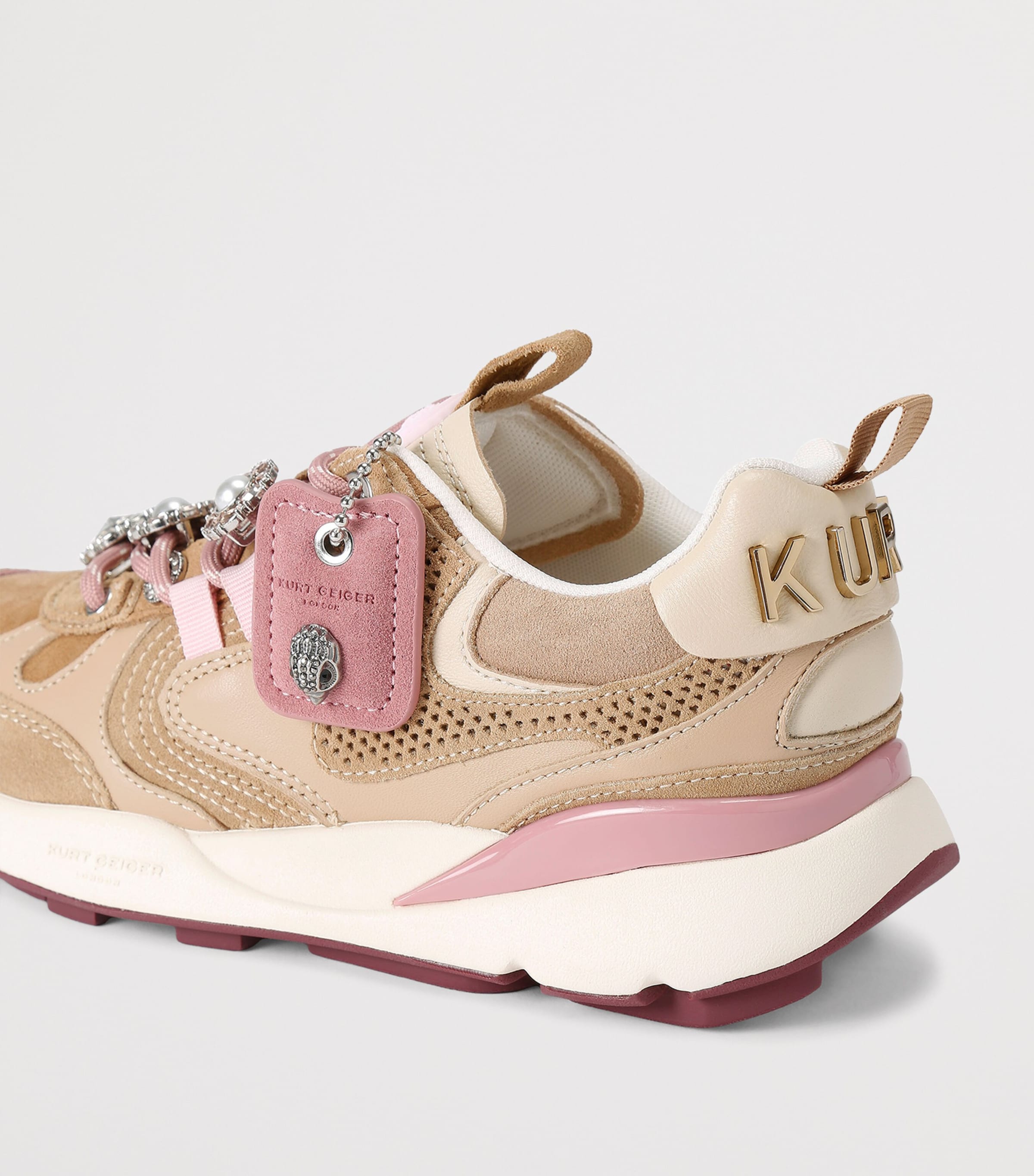 Suede Kurt Runner Sneakers CAMEL Image 2