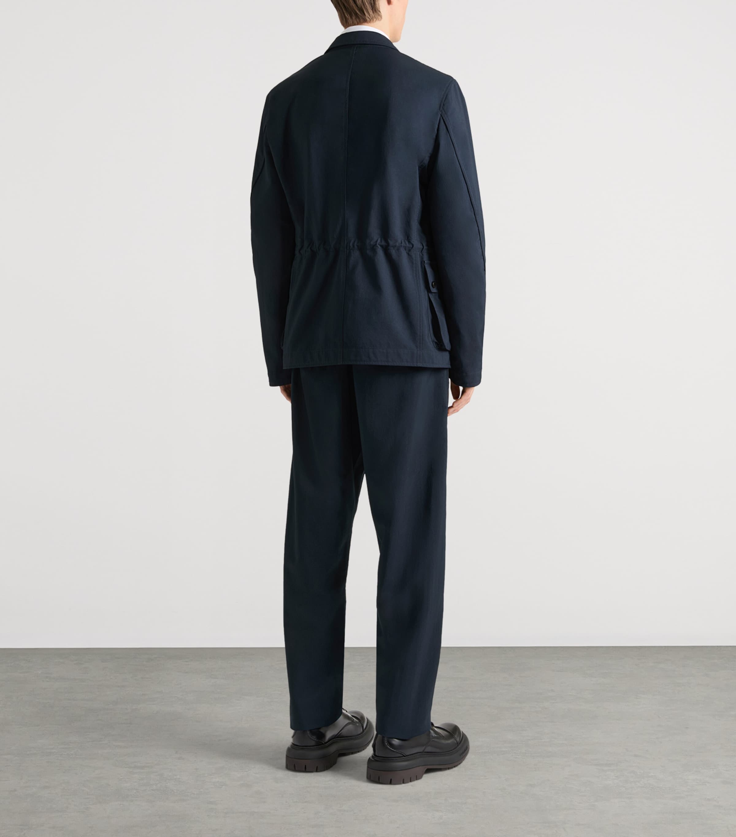 Givenchy Mens Technical Deconstructed Blazer Image 3
