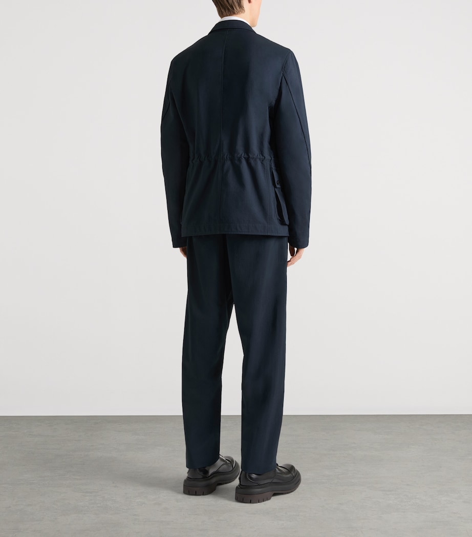 Givenchy Mens Technical Deconstructed Blazer Image 3