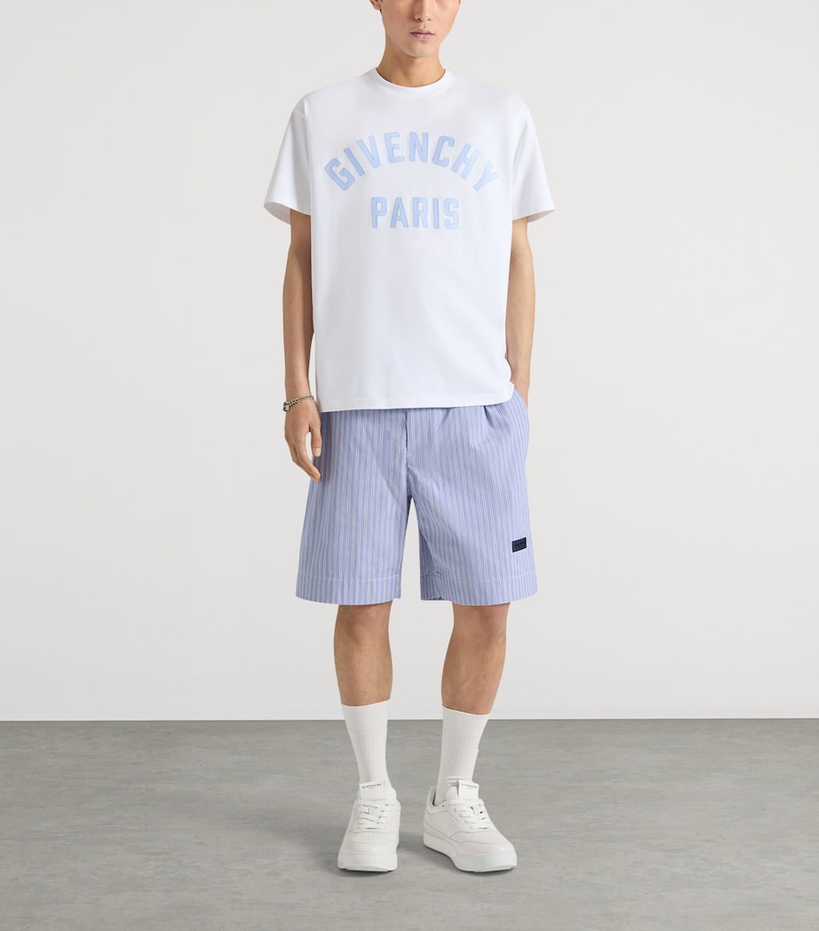 Givenchy Mens Cotton Logo T-Shirt Image 2