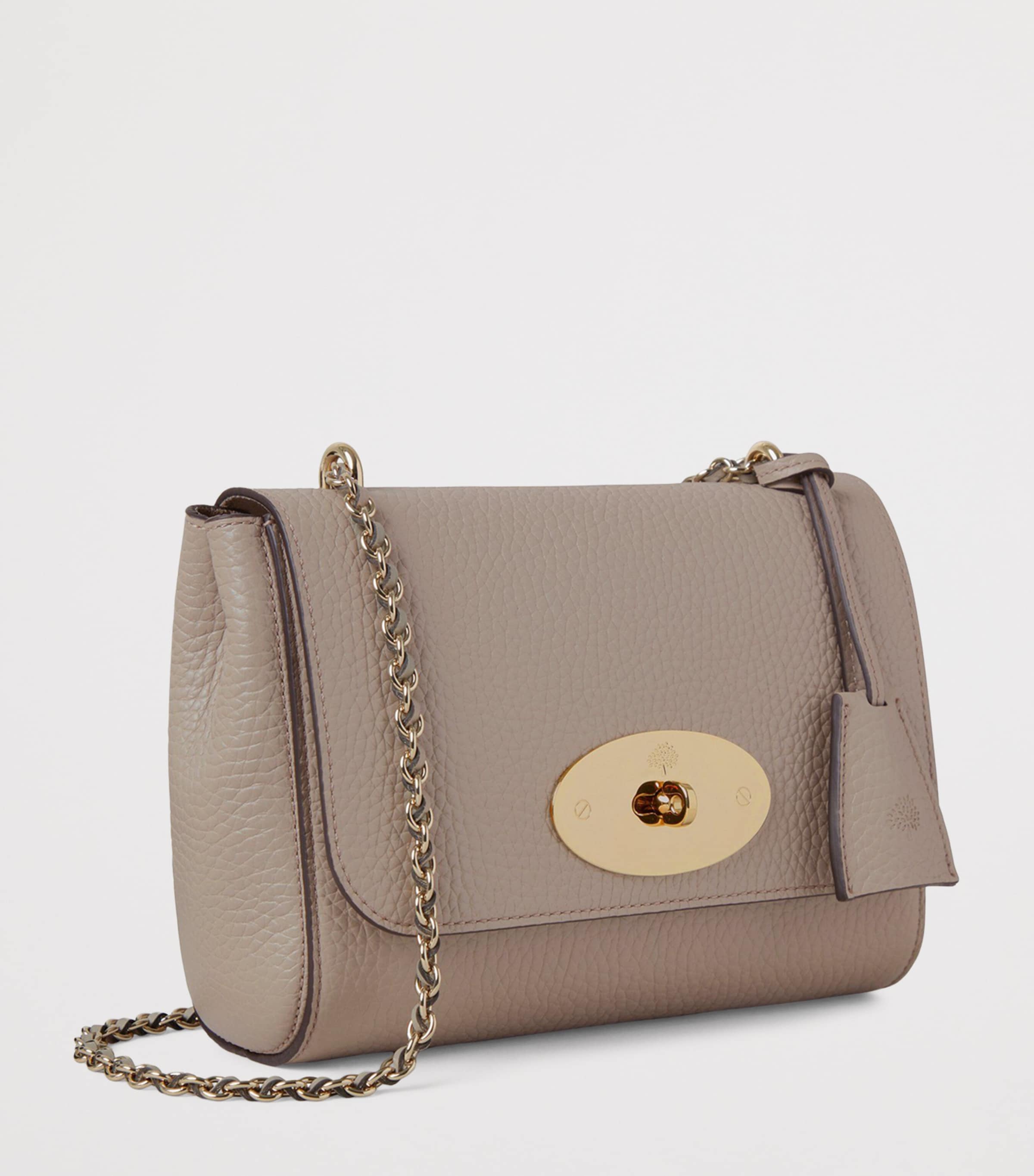 Leather Lily Shoulder Bag CASHMERE TAUPE Image 2