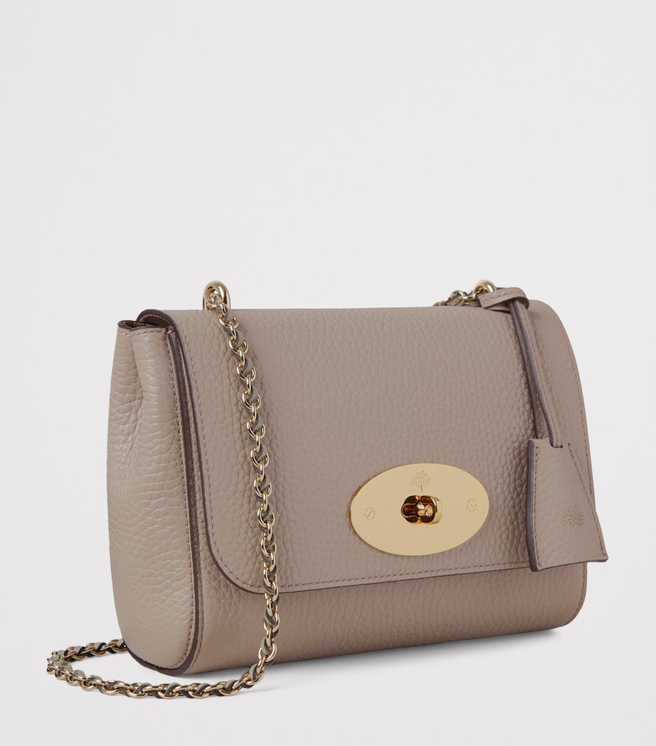 Leather Lily Shoulder Bag CASHMERE TAUPE Image 2