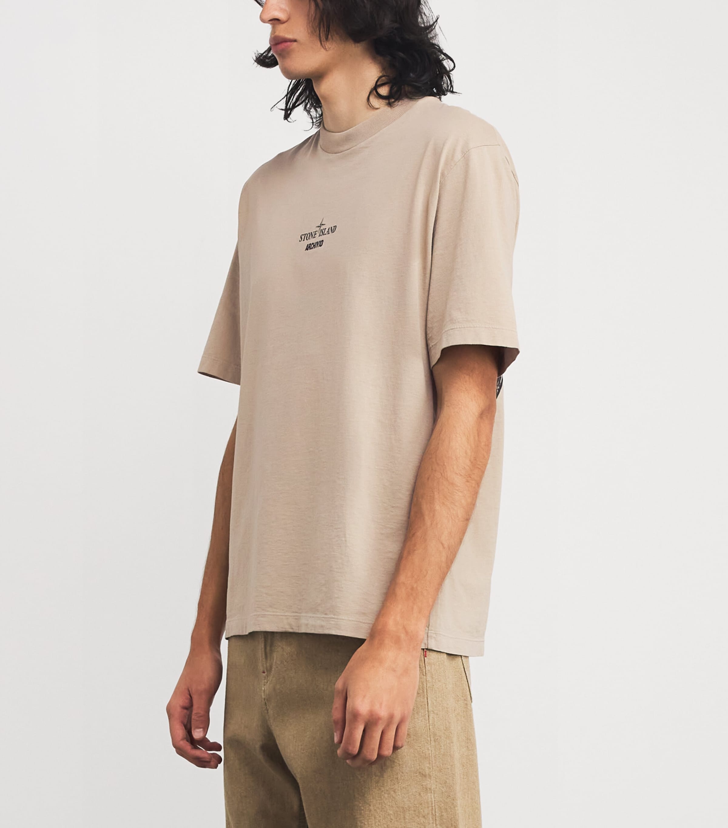 Cotton Archivio Logo T-Shirt V009A Image 3