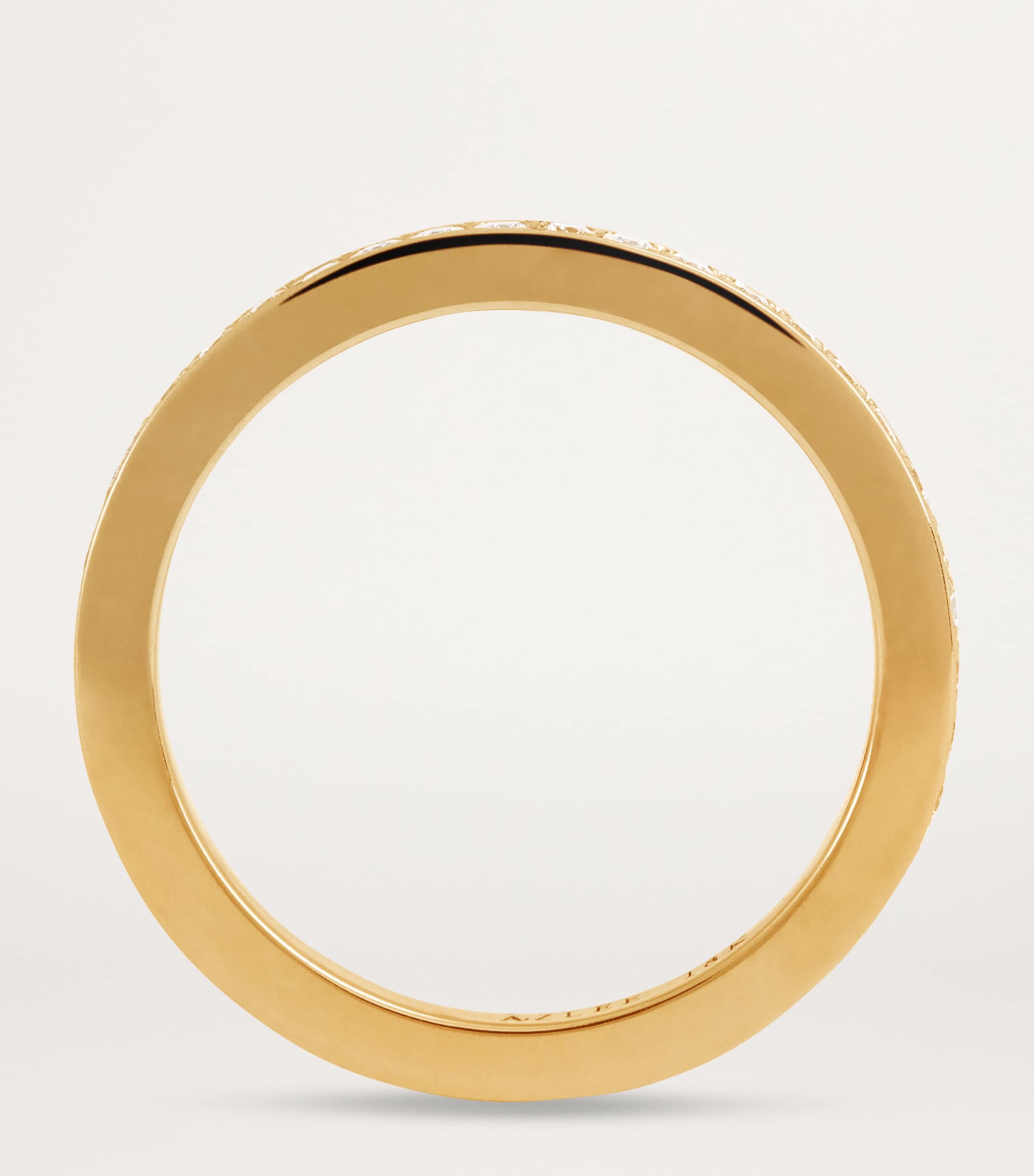 Yellow Gold and Diamond Eternity Ring YELLOW GOLD Image 3