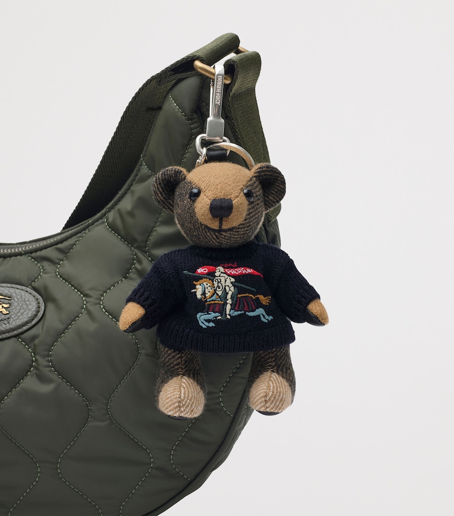 Cashmere Thomas Bear Charm BRITISH BLUE Image 3