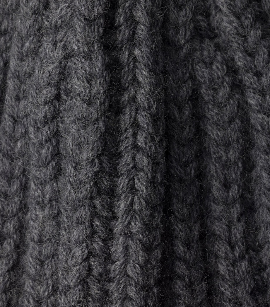 Wool Logo Beanie F0480 Image 2