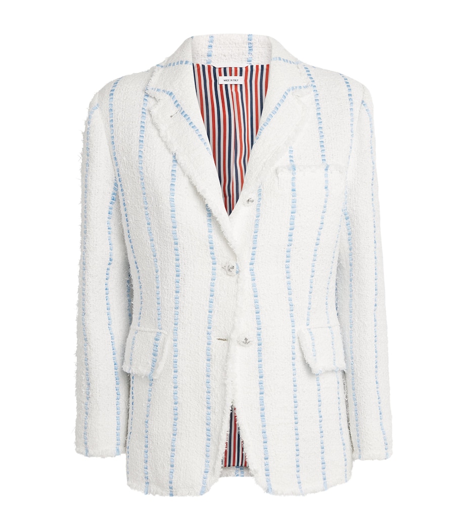 Tweed Blazer WHITE Image 1