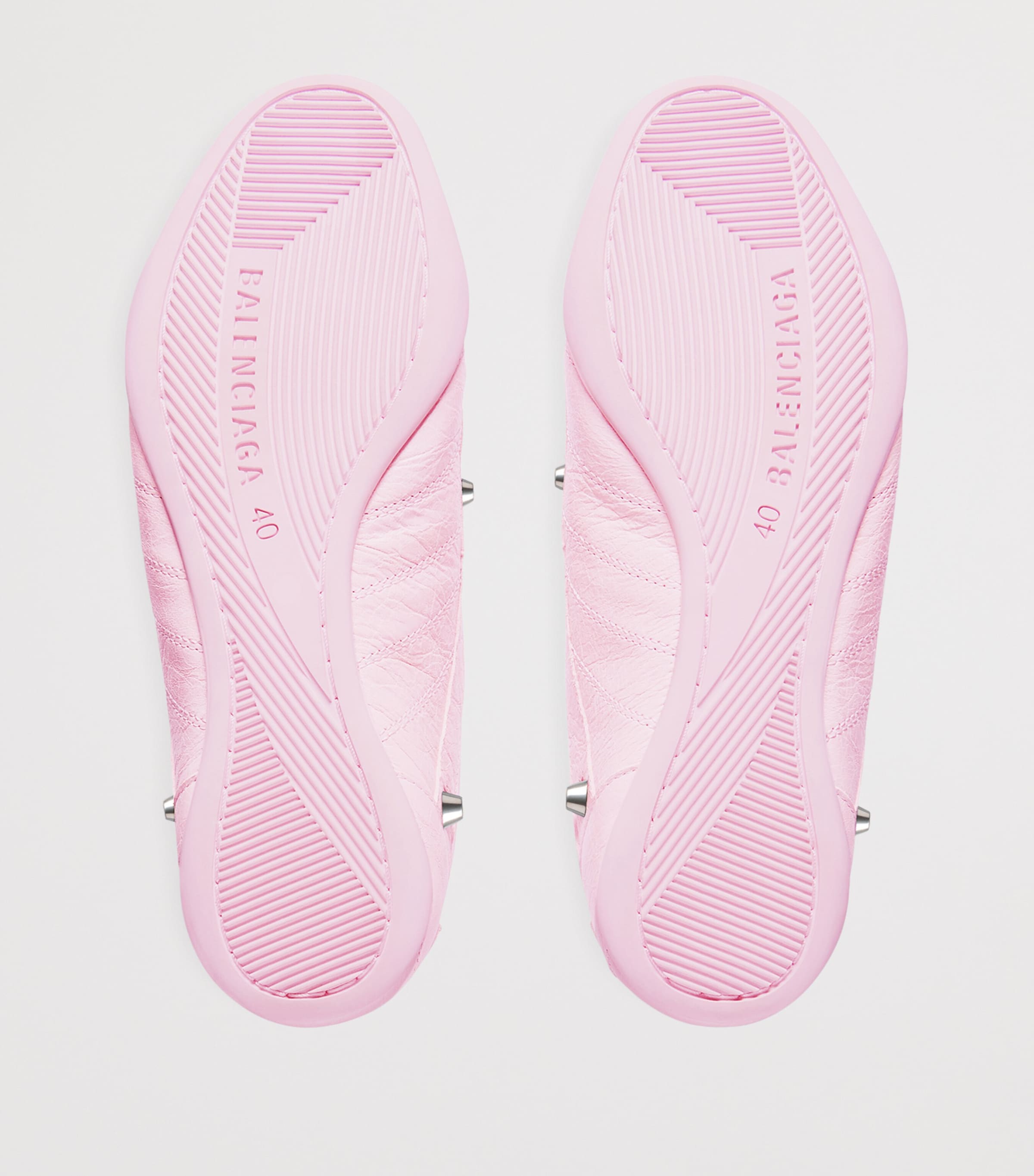 Balenciaga Leather City Sneakers Image 8