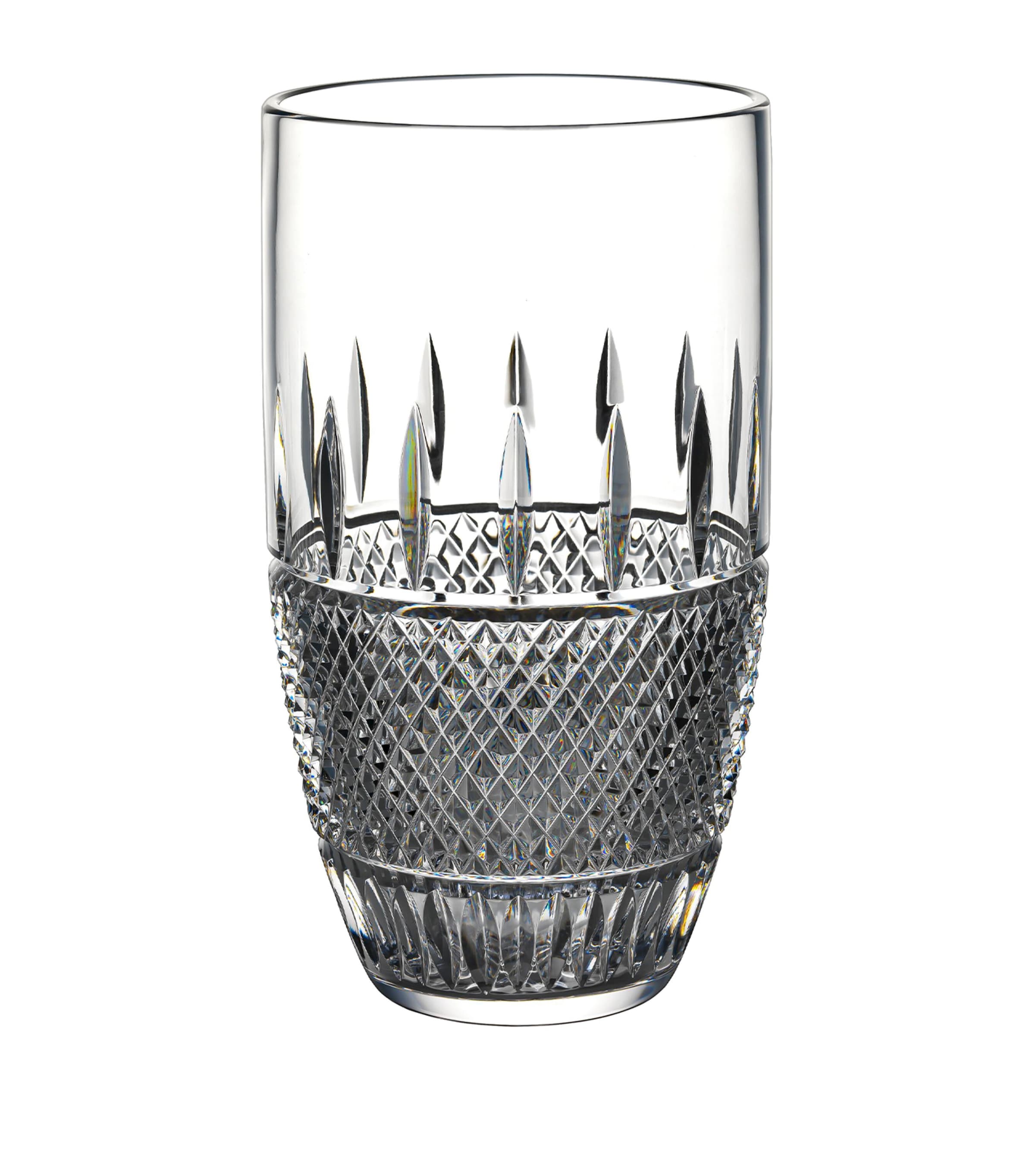 Waterford Mastercraft Irish Lace Vase In Clear
