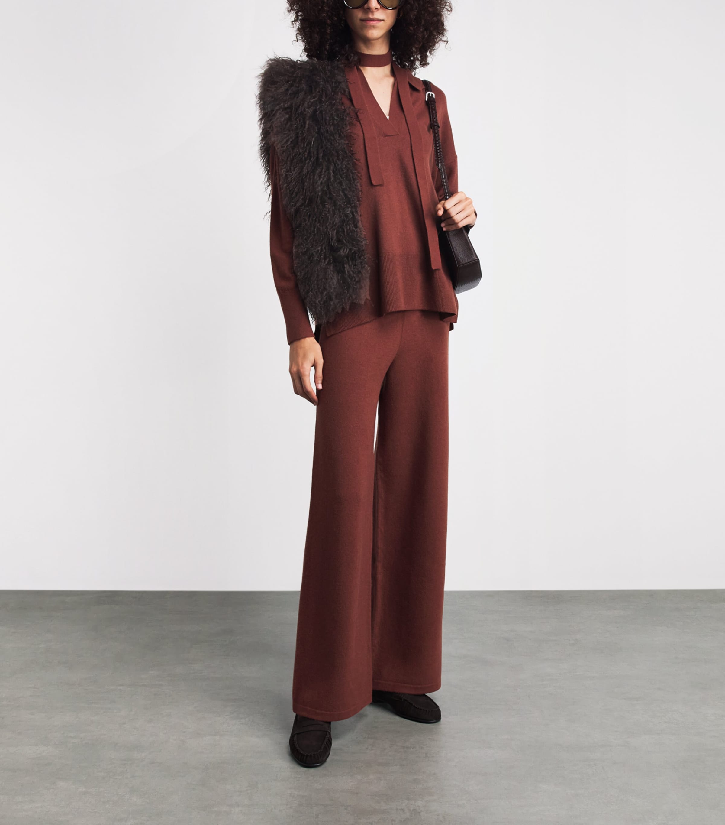 Yves Salomon Lamb Fur Scarf Image 3