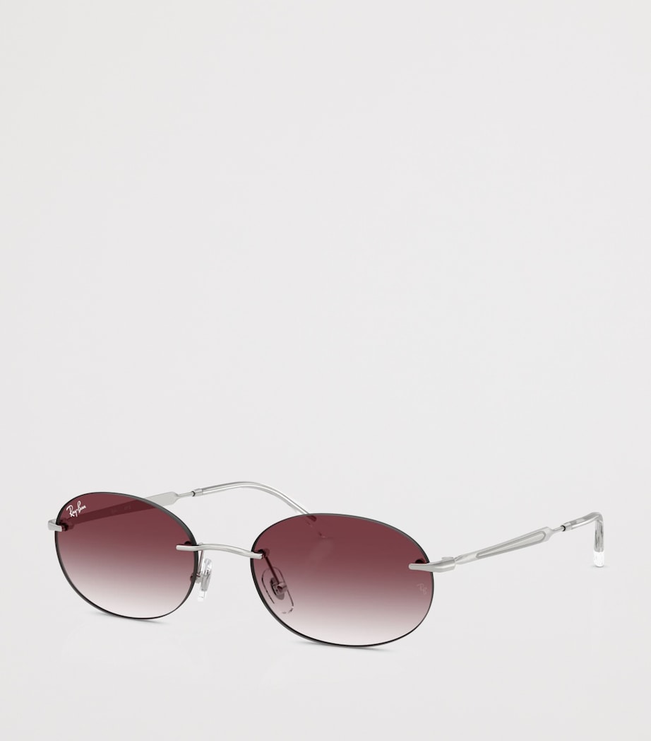 RB3767 Metal Oval Sunglasses 003/8H Image 2