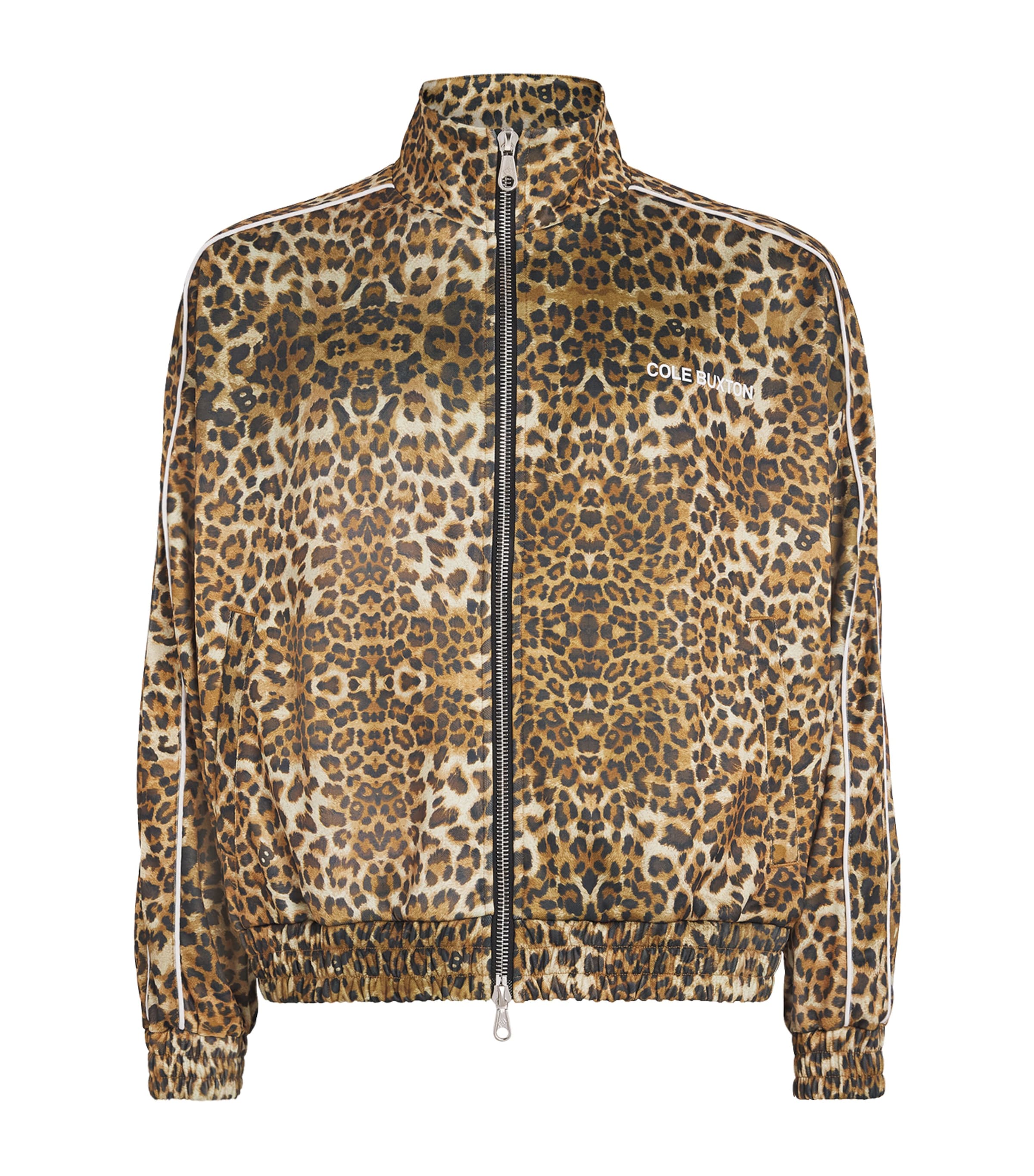 COLE BUXTON Leopard Track Jacket | Men Clothing | Coats & Jackets | Sweatshirts & Hoodies | Designers | Cole Buxton
