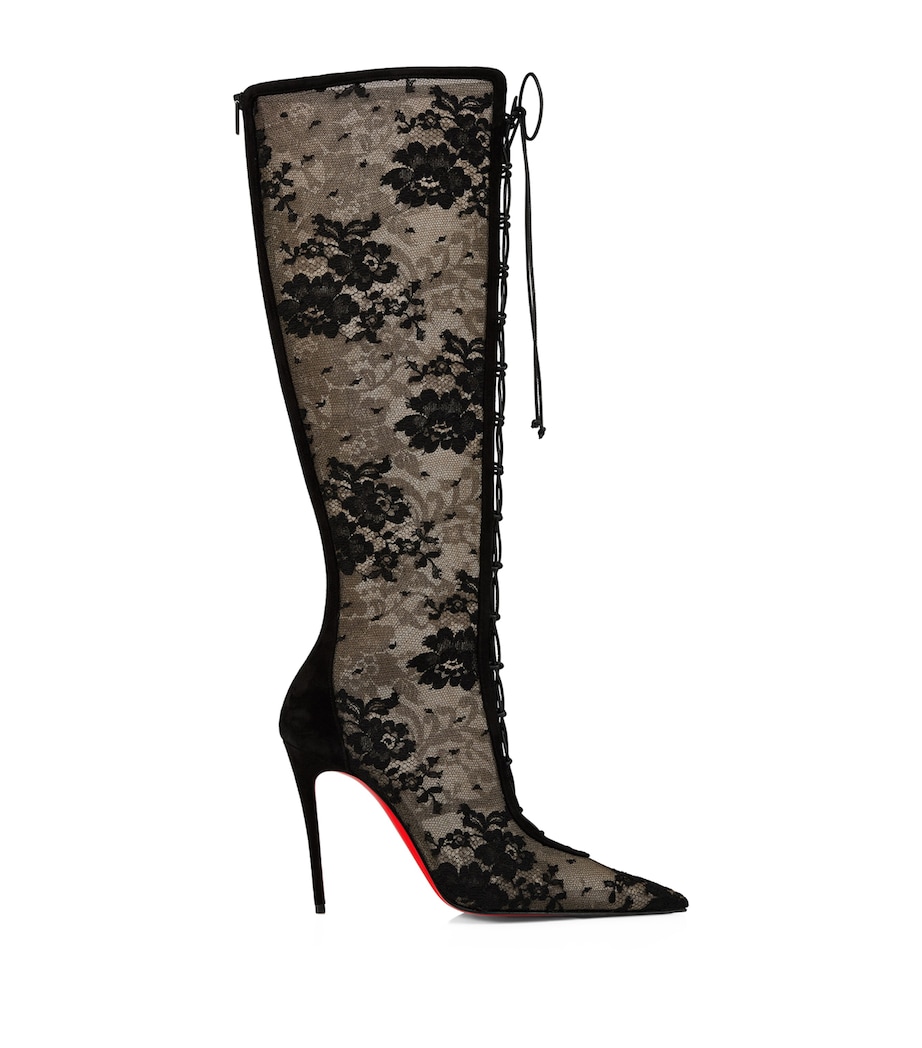 KM Lace Botta Knee-High Boots 100 B439 Image 1