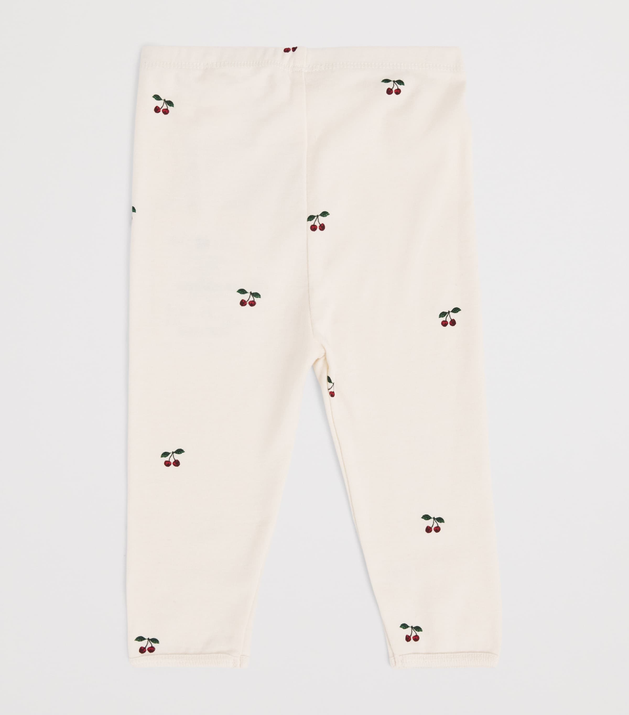 KONGES SLOJD Organic Cotton Cherry Leggings (0-24 Months) Image 2