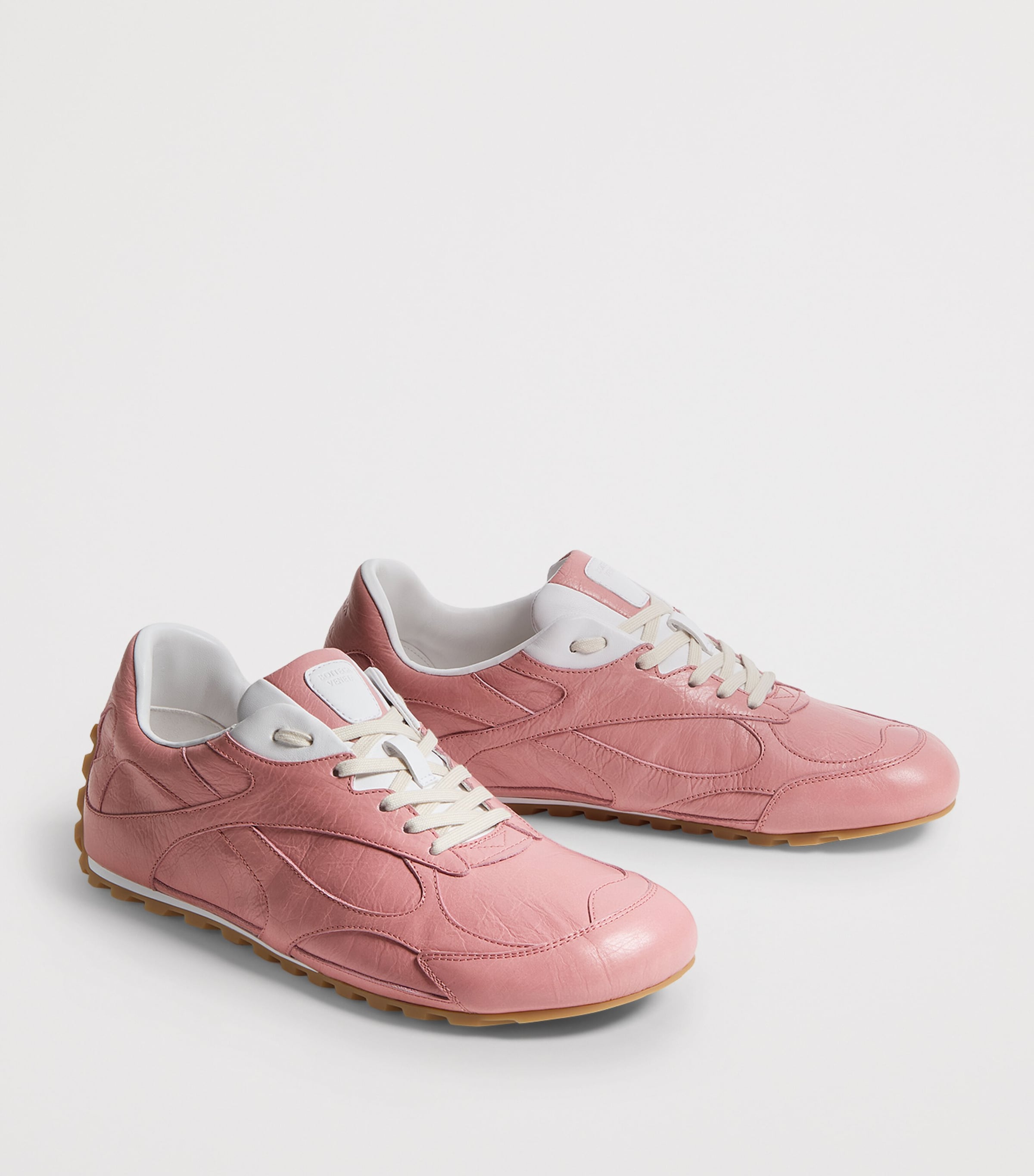 Bottega Veneta Leather Orbit Flash Sneakers Image 3