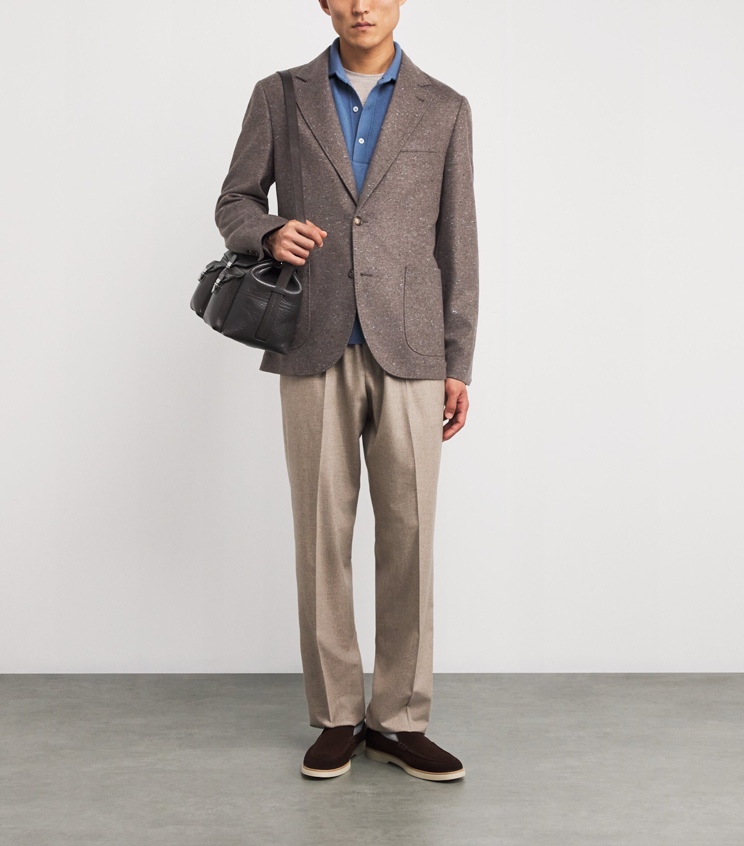 Cashmere Tweed Blazer PELTRO DONEGAL Image 2