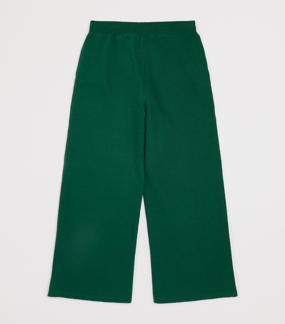 Ralph Lauren Kids Cotton-Blend Logo Sweatpants (6-14 Years) Green Image 2