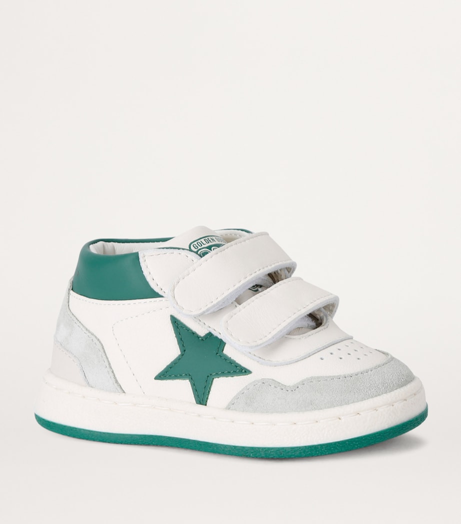 Leather June Sneakers GREEN OTH Image 3