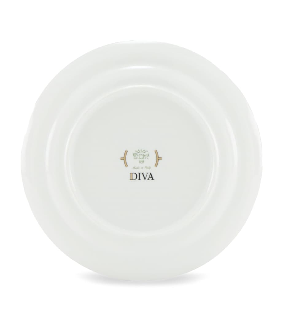 Porcelain Colonna Diva Giallo Side Plate (24cm) G00134901 Image 3