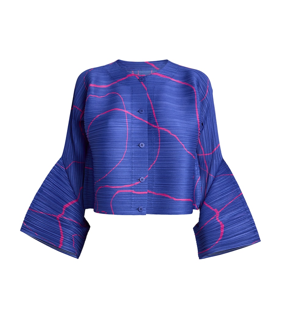 Printed Pause Jacket BLUE Image 1