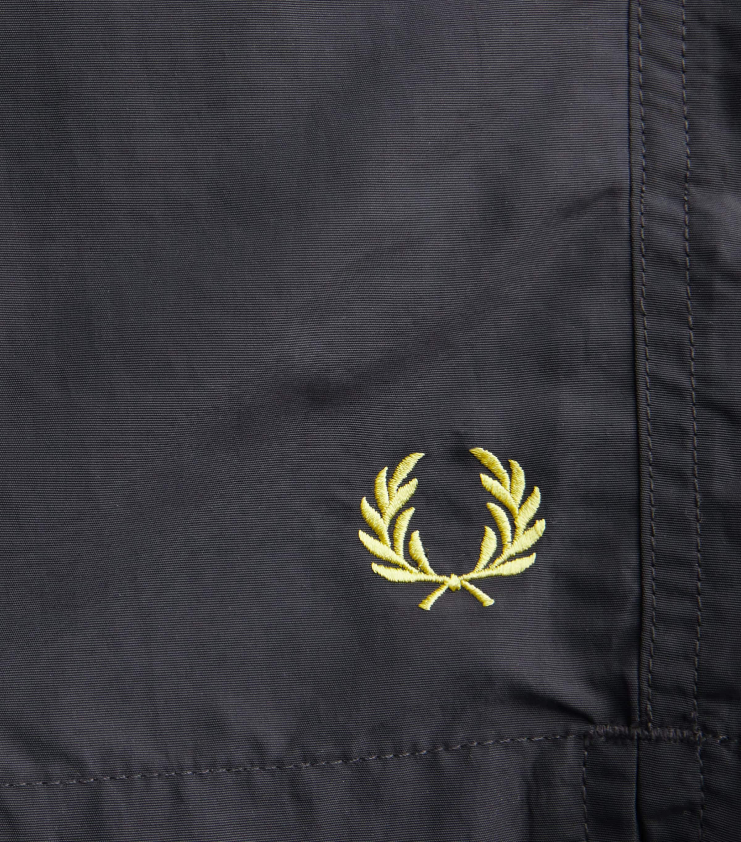 Fred Perry Mens Logo Tennis Shorts Anchor Grey Image 6