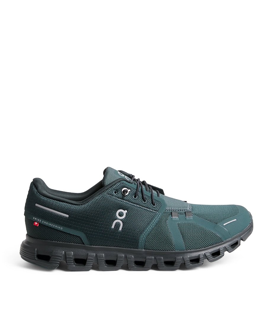 Cloud 6 Trainers EVERGREEN-BLACK Image 1