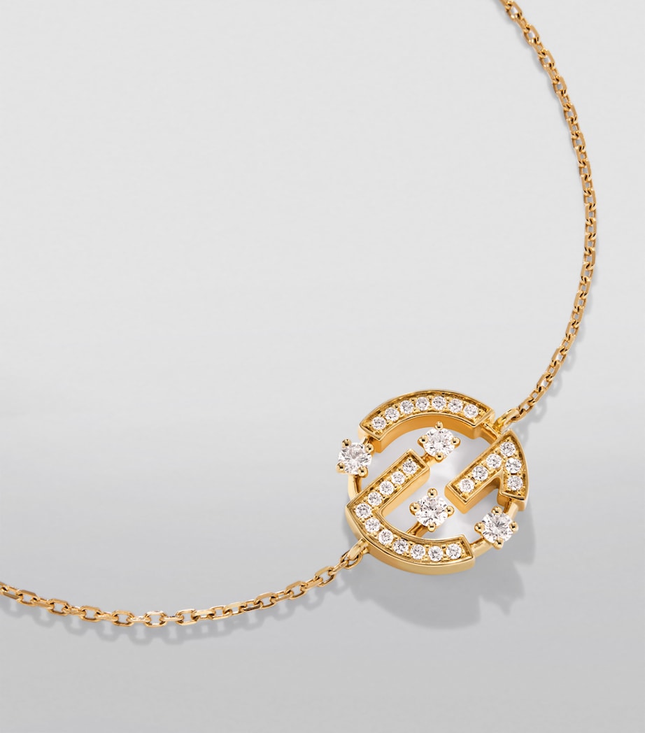 Yellow Gold and Diamond Avenues Bracelet YELLOW GOLD Image 3