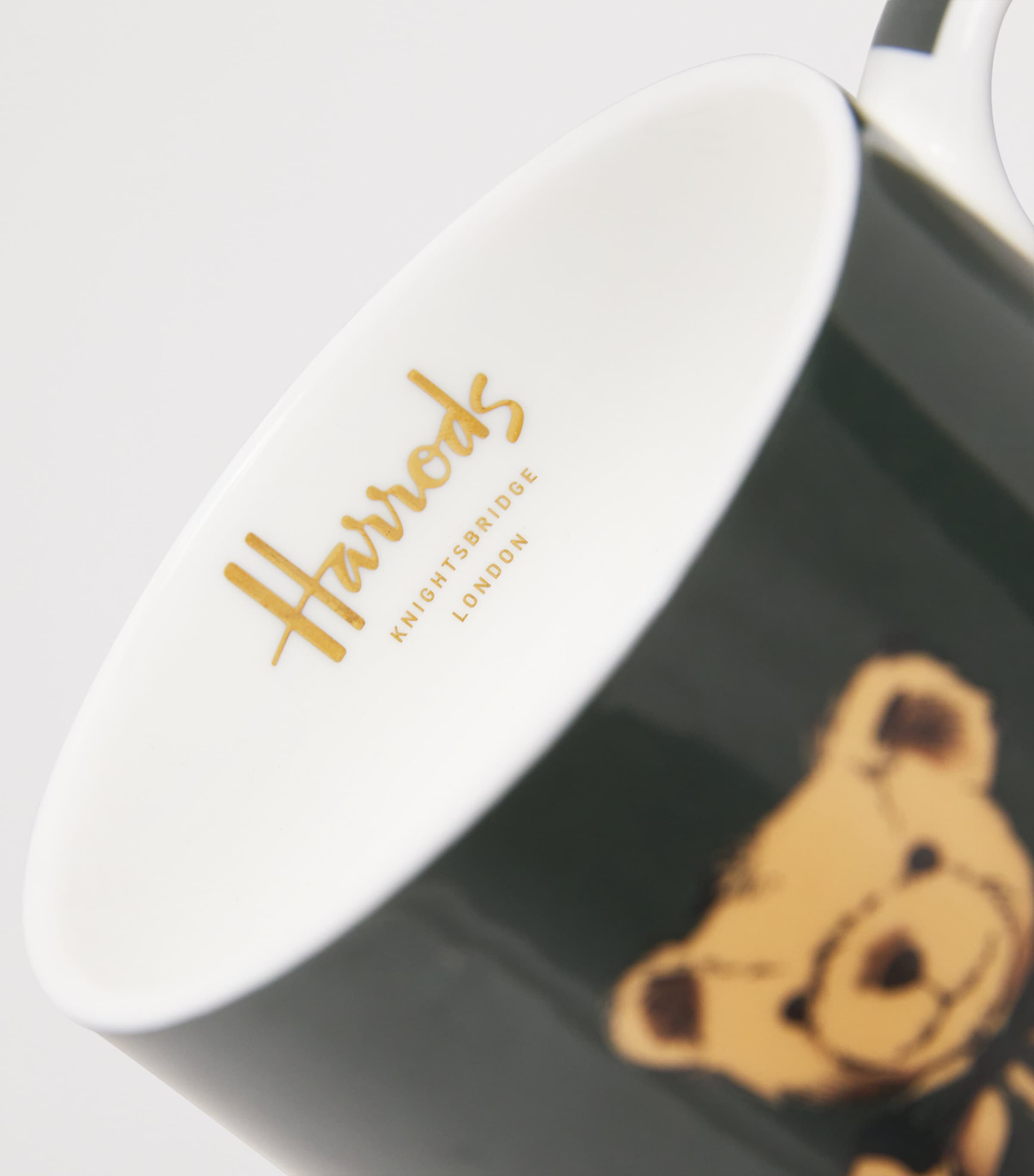 Harrods Bone China Henry Bear Mug | Harrods US
