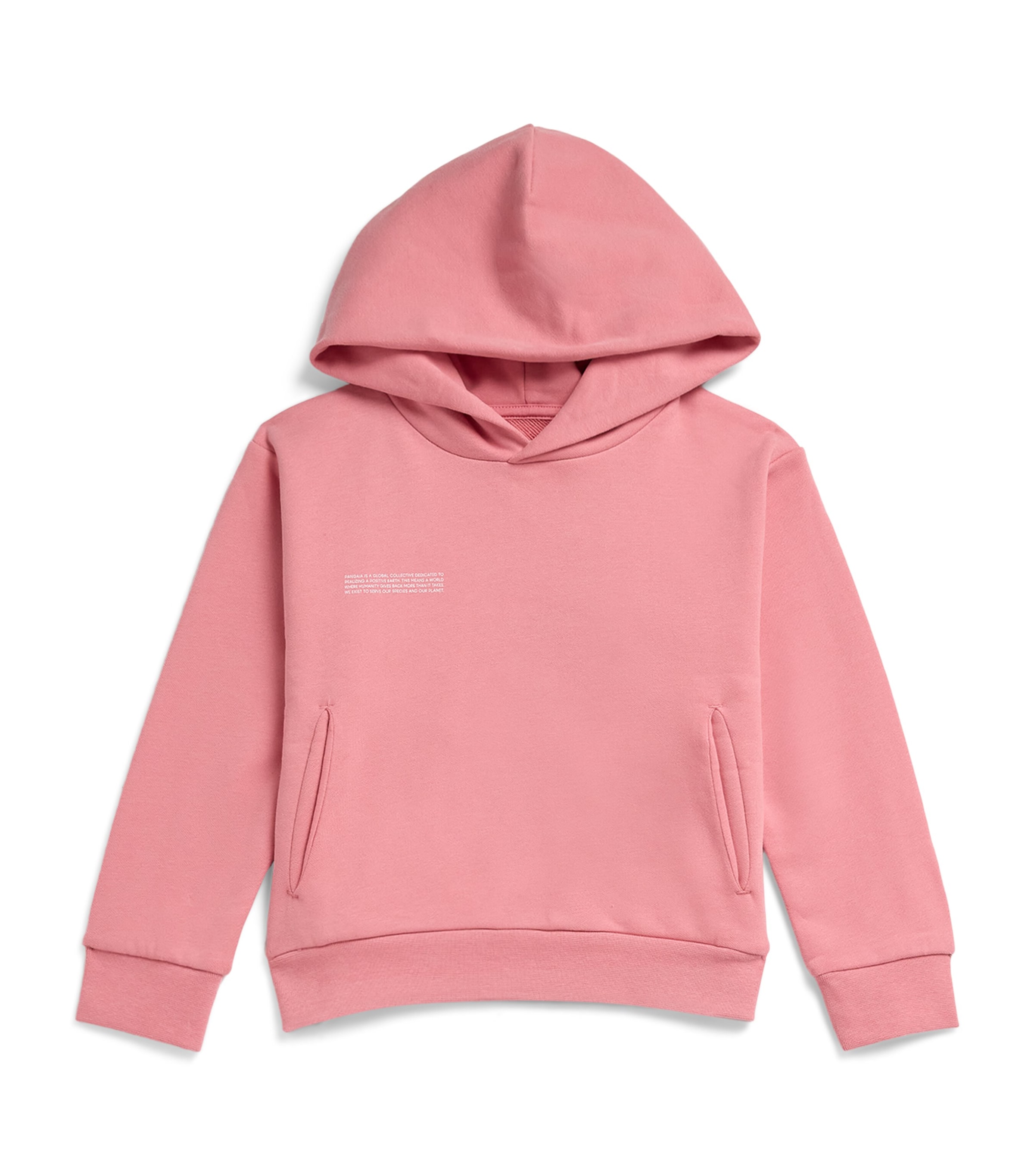 Pangaia Kids Organic Cotton 365 Hoodie (3-12 Years) Rose Image 1