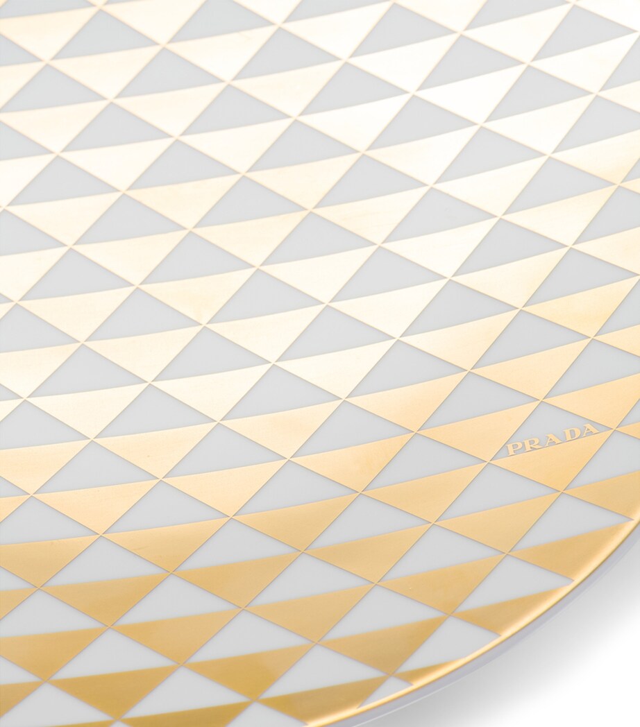 Triangles Mini Charger Plate (28cm) F0R5P Image 5