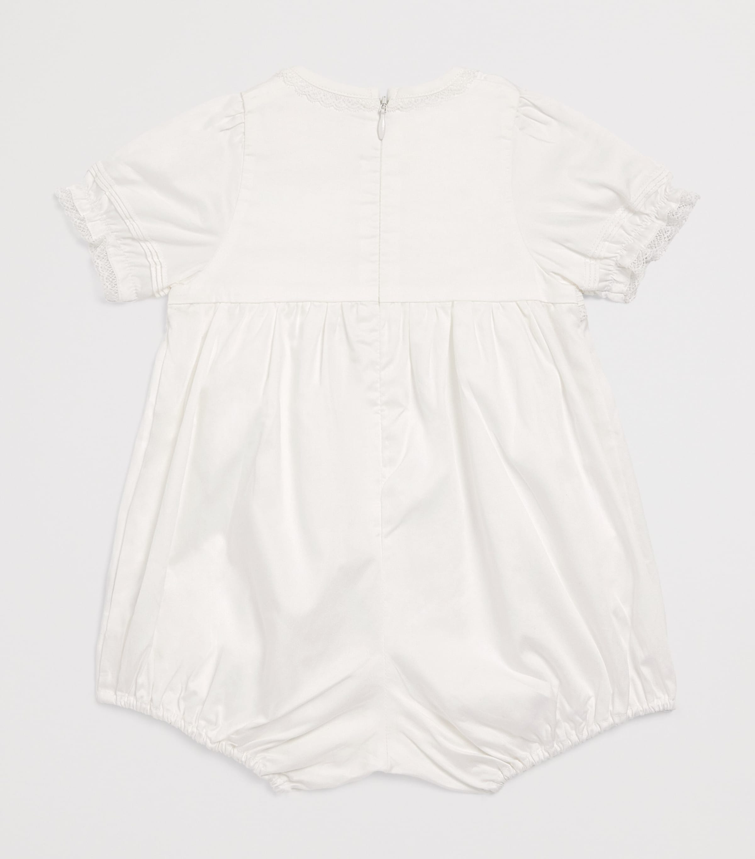 Cotton Bodysuit (1 Month – 2 Years) 13NACRE Image 2