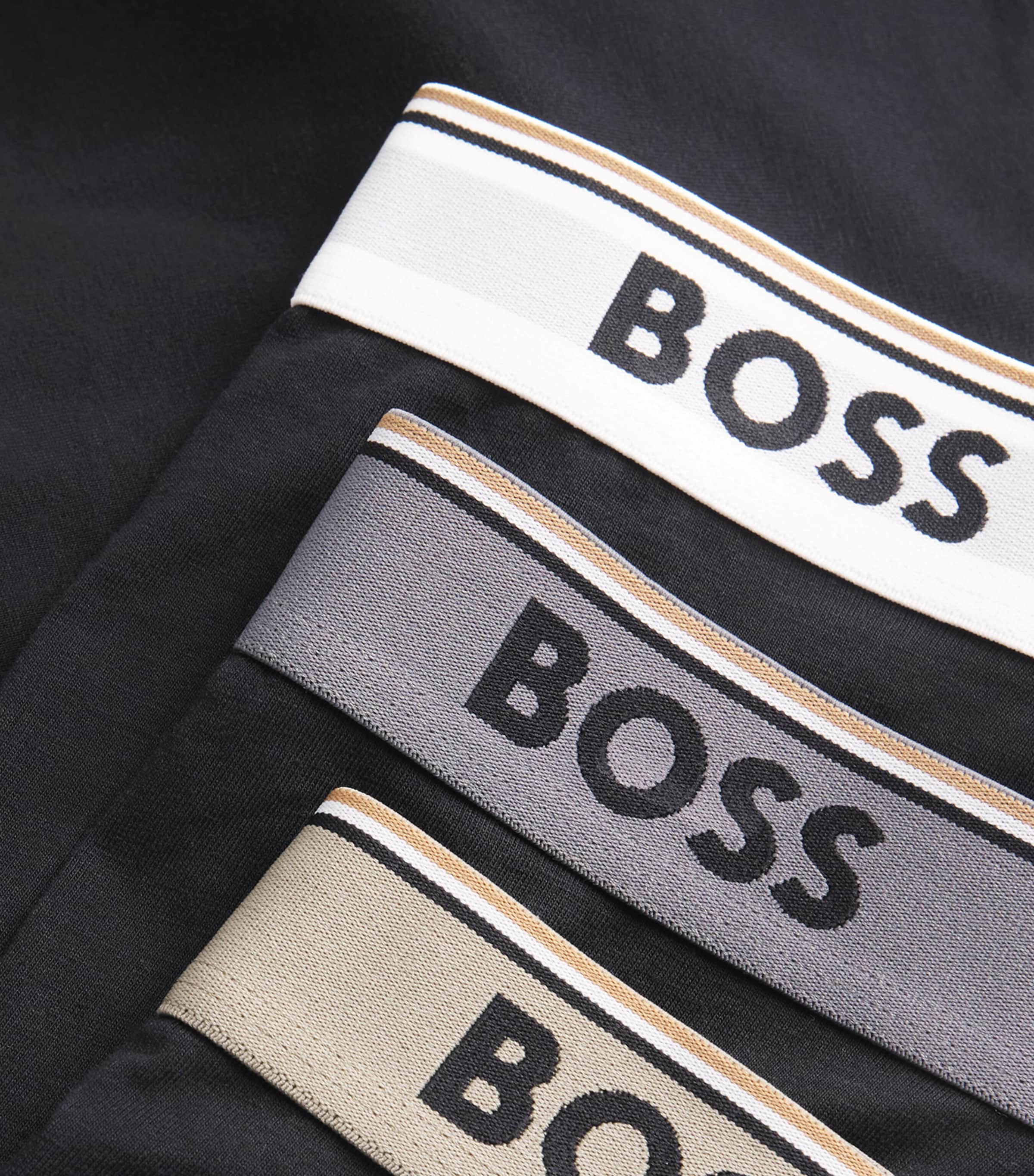 Cotton-Stretch Power Trunks (Pack of 3) OPEN BLUE461 Image 5