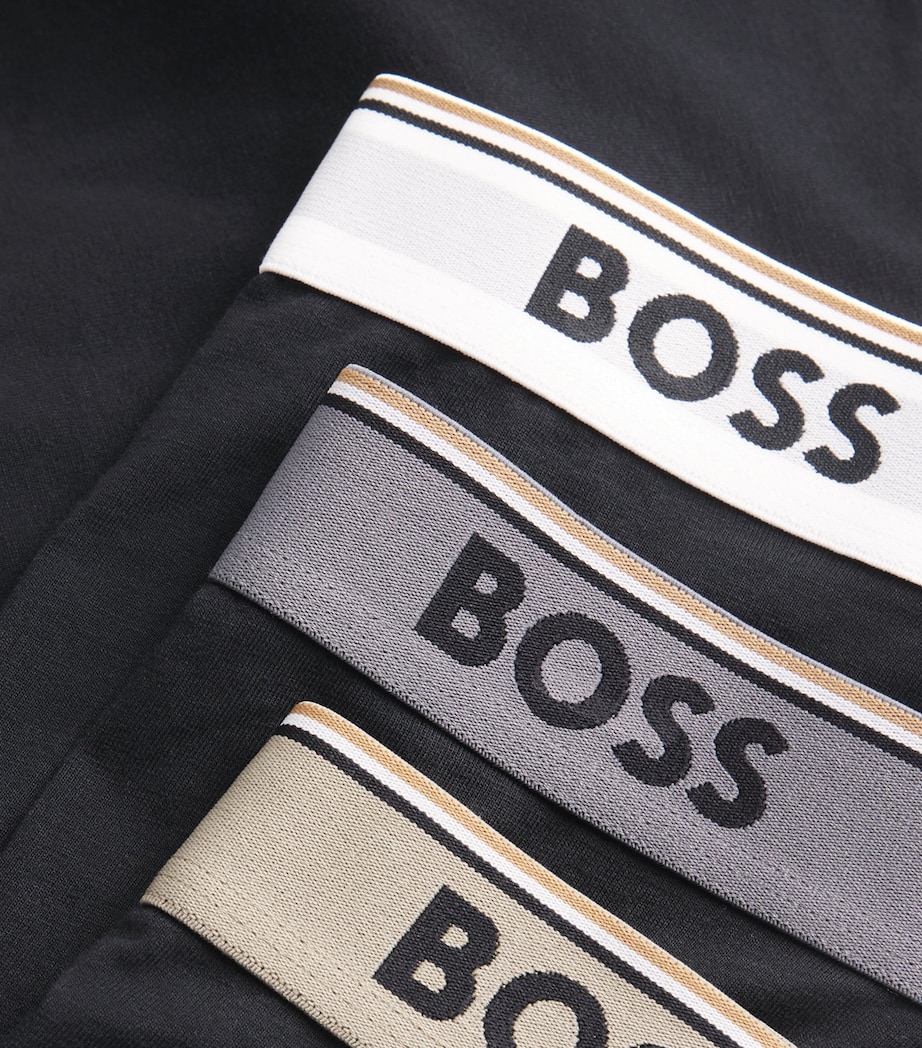 Cotton-Stretch Power Trunks (Pack of 3) OPEN BLUE461 Image 5