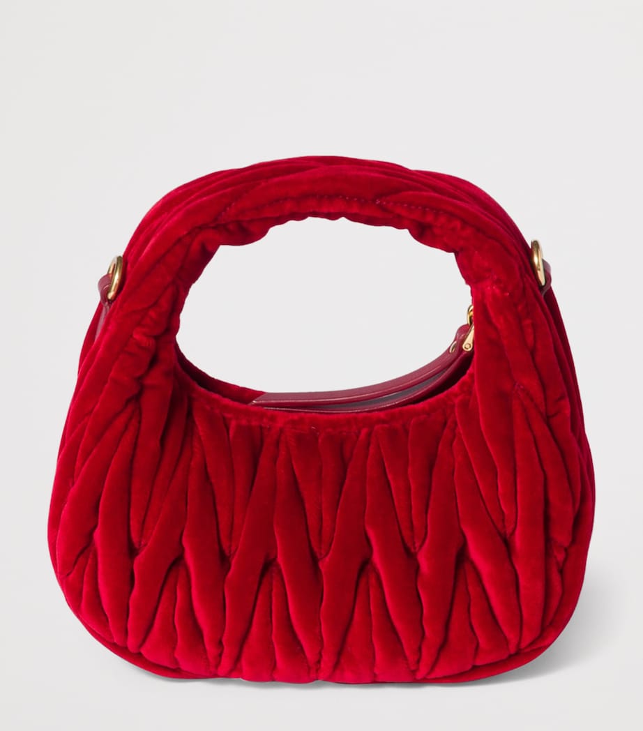 Mini Velvet Wander Top-Handle Bag F0011 Image 4