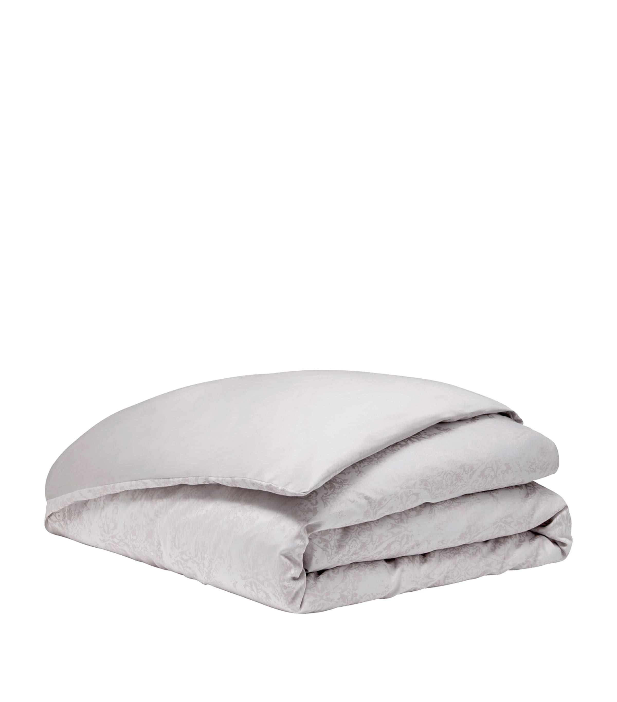 Alexandre Turpault Quantique King Duvet Cover In White