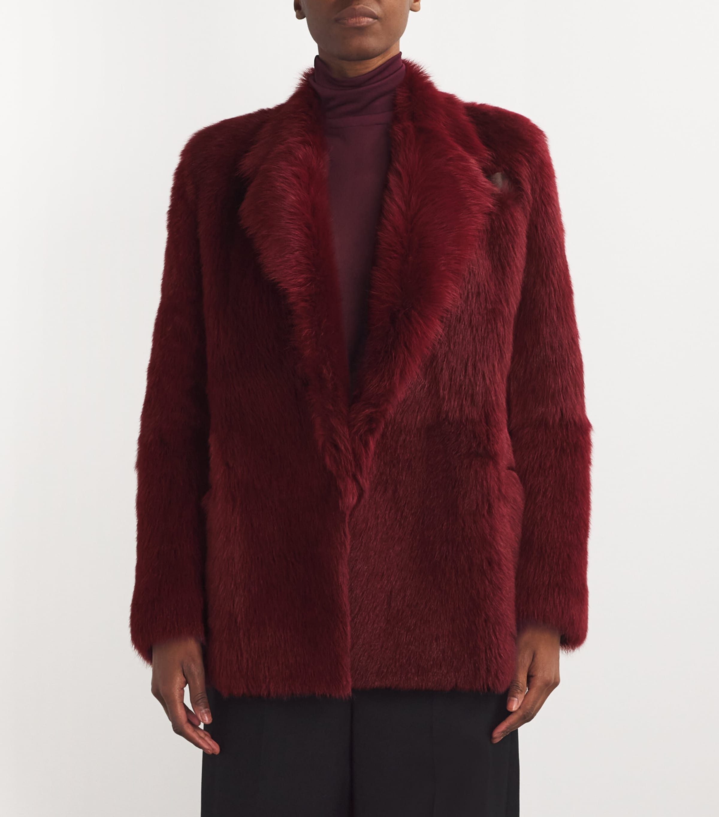Shearling Willow Jacket 524 OXBLOOD Image 3
