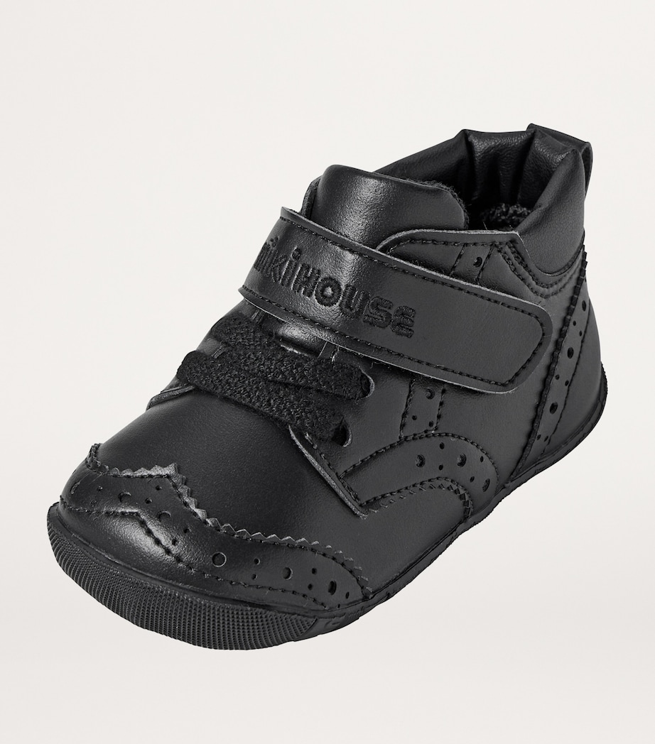 Faux Leather Velcro Sneakers 5 Image 6