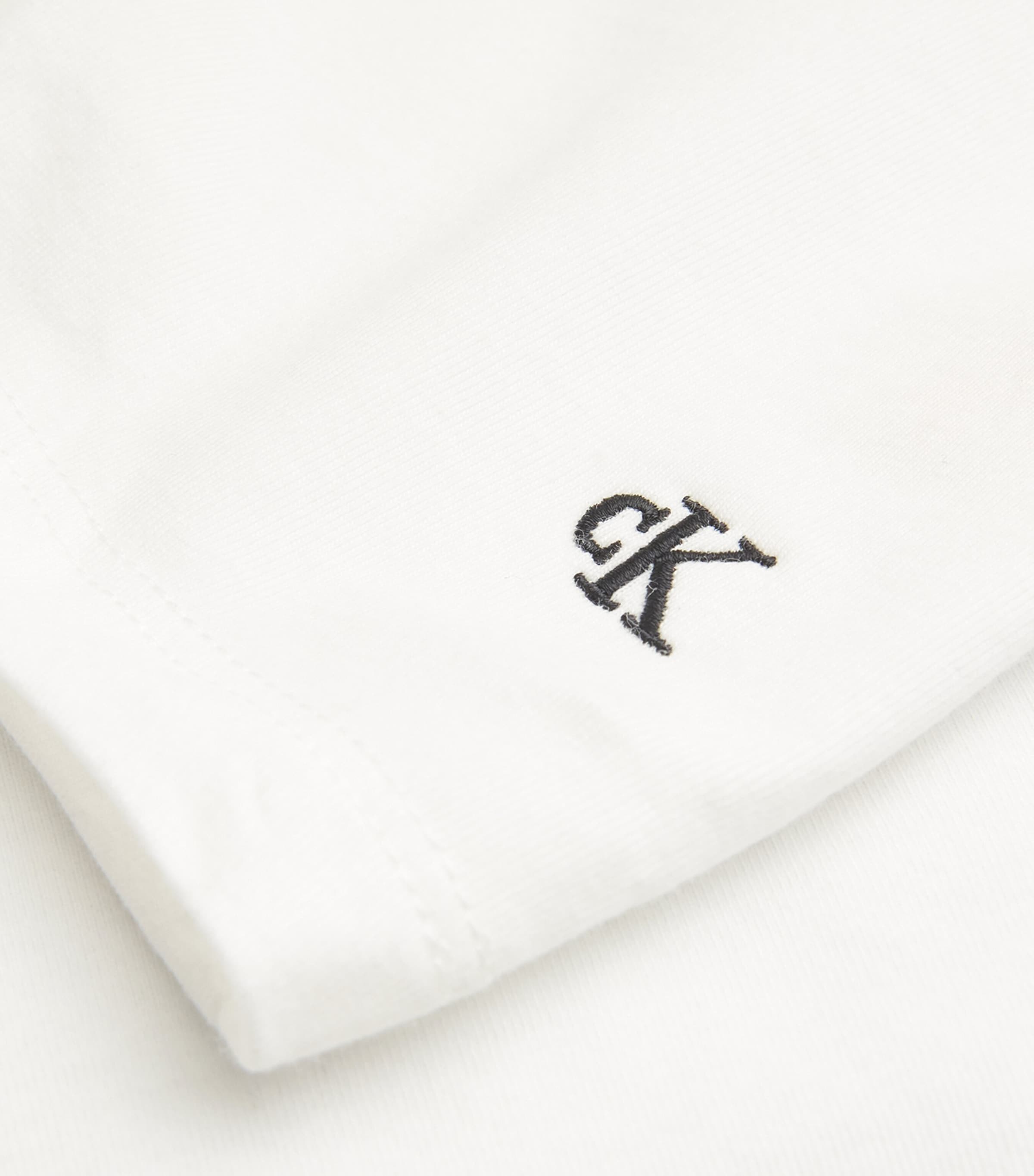 Stretch-Cotton V-Neck T-Shirts (Pack of 3) 100-WHITE Image 5