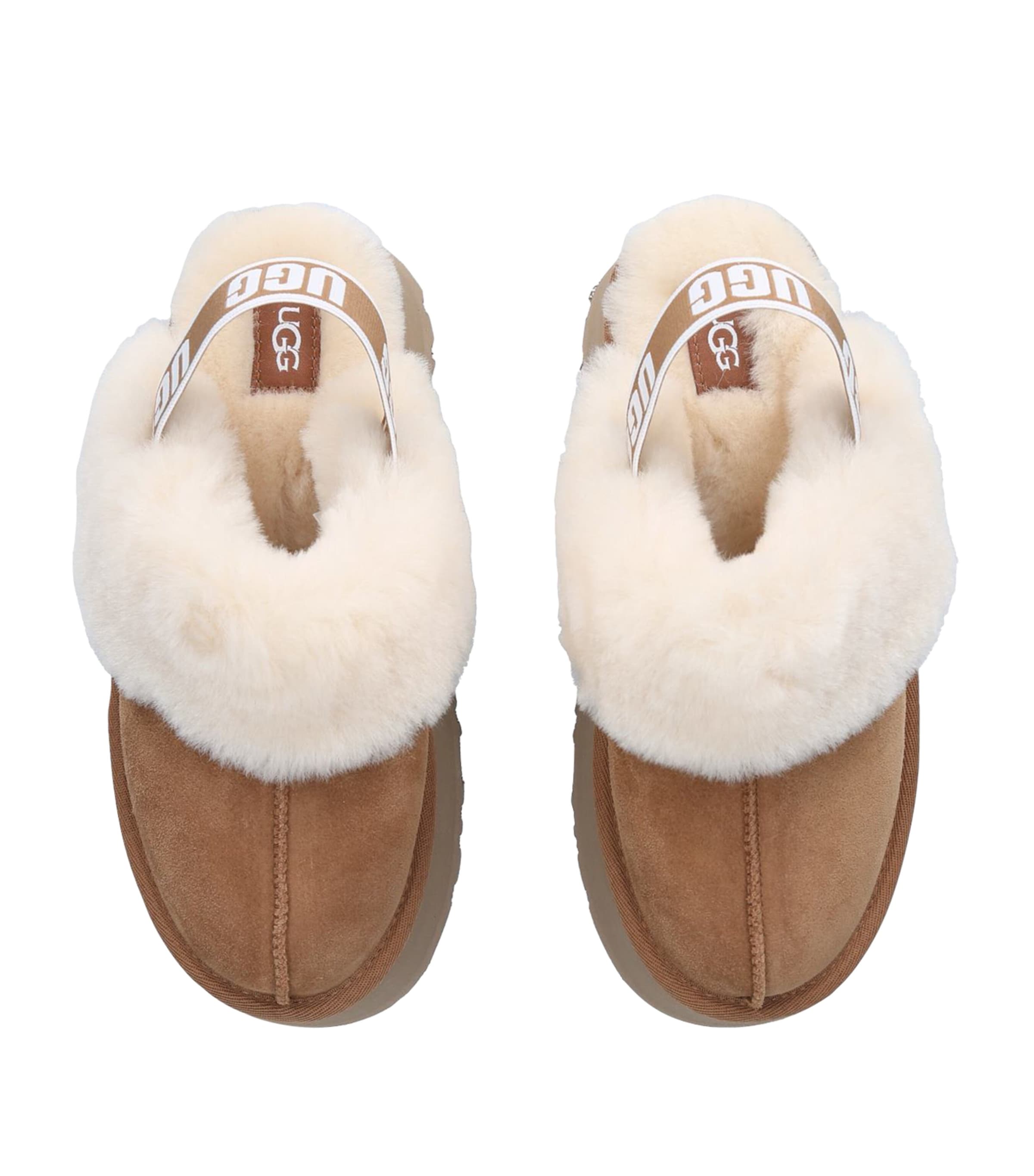 UGG Funkette Flatform Slippers | Harrods US