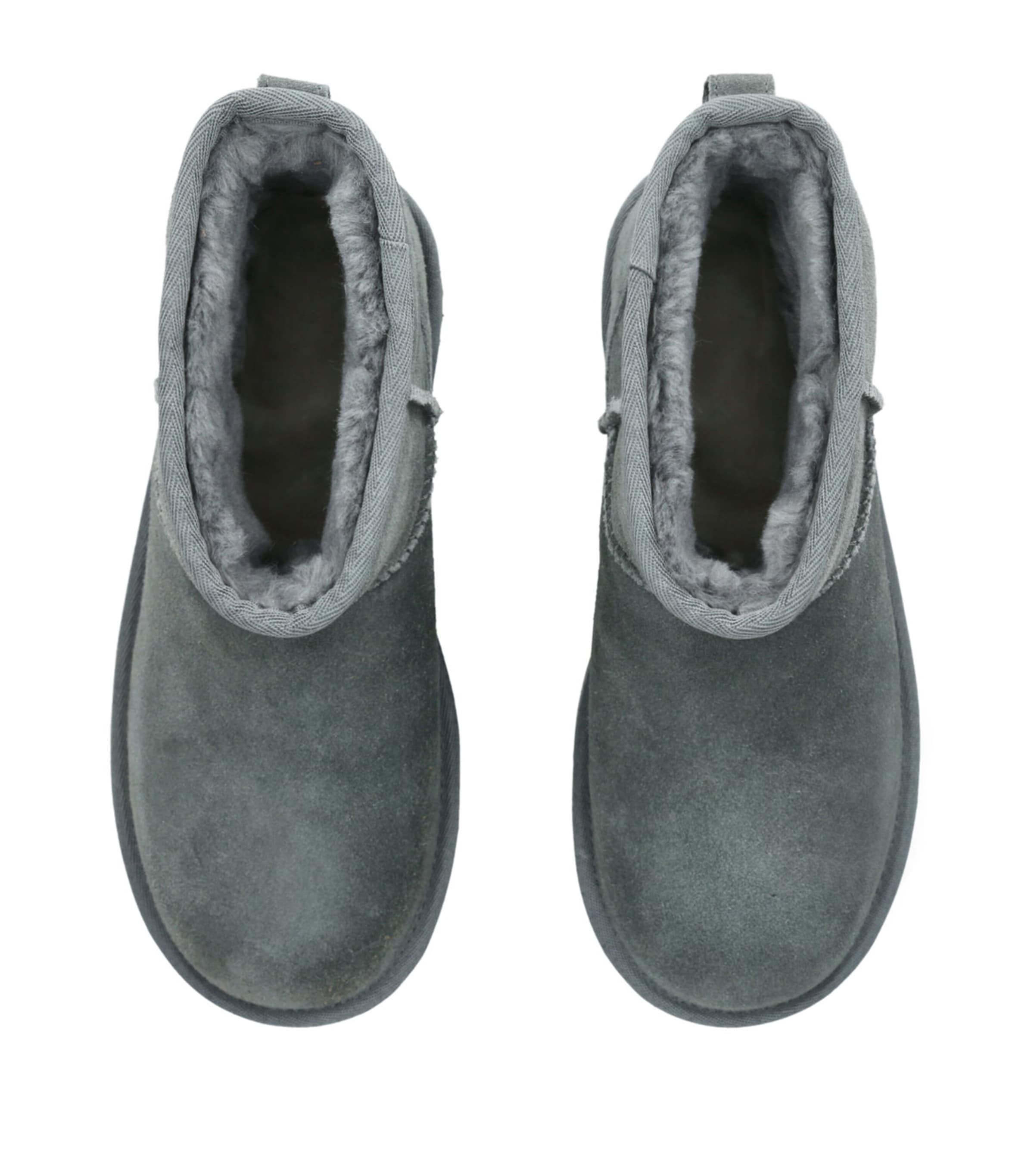 Suede Classic Mini Platform Boots RAINSTORM Image 4