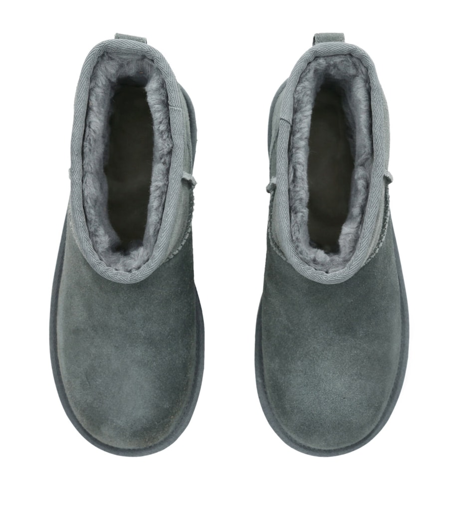 Suede Classic Mini Platform Boots RAINSTORM Image 4