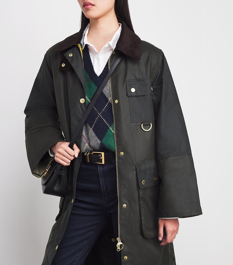 Milda Wax Jacket FRN/SAGE/ANCNT TRTAN Image 6