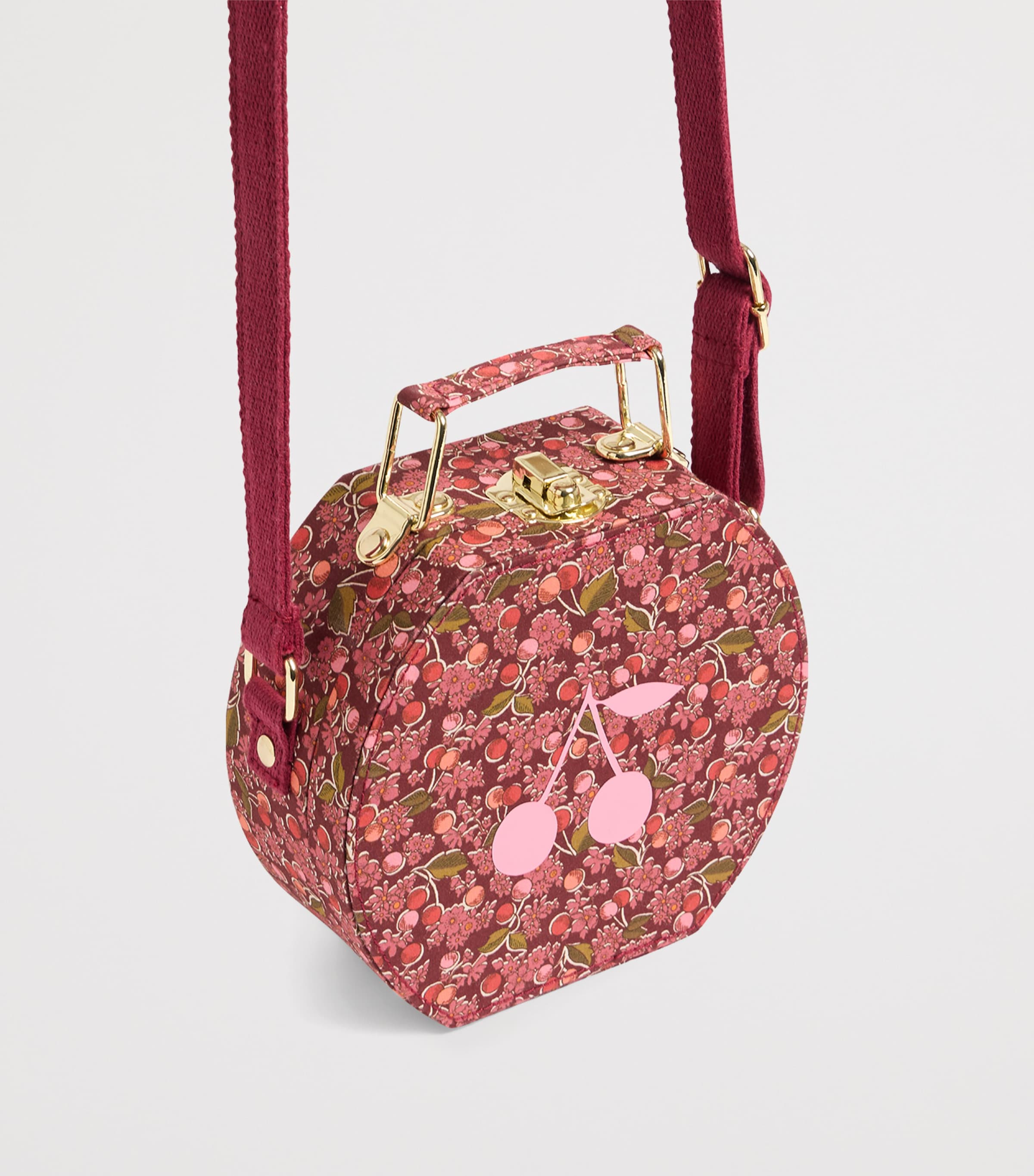 Mini Jadore Satchel Bag IM GRENADINE Image 4