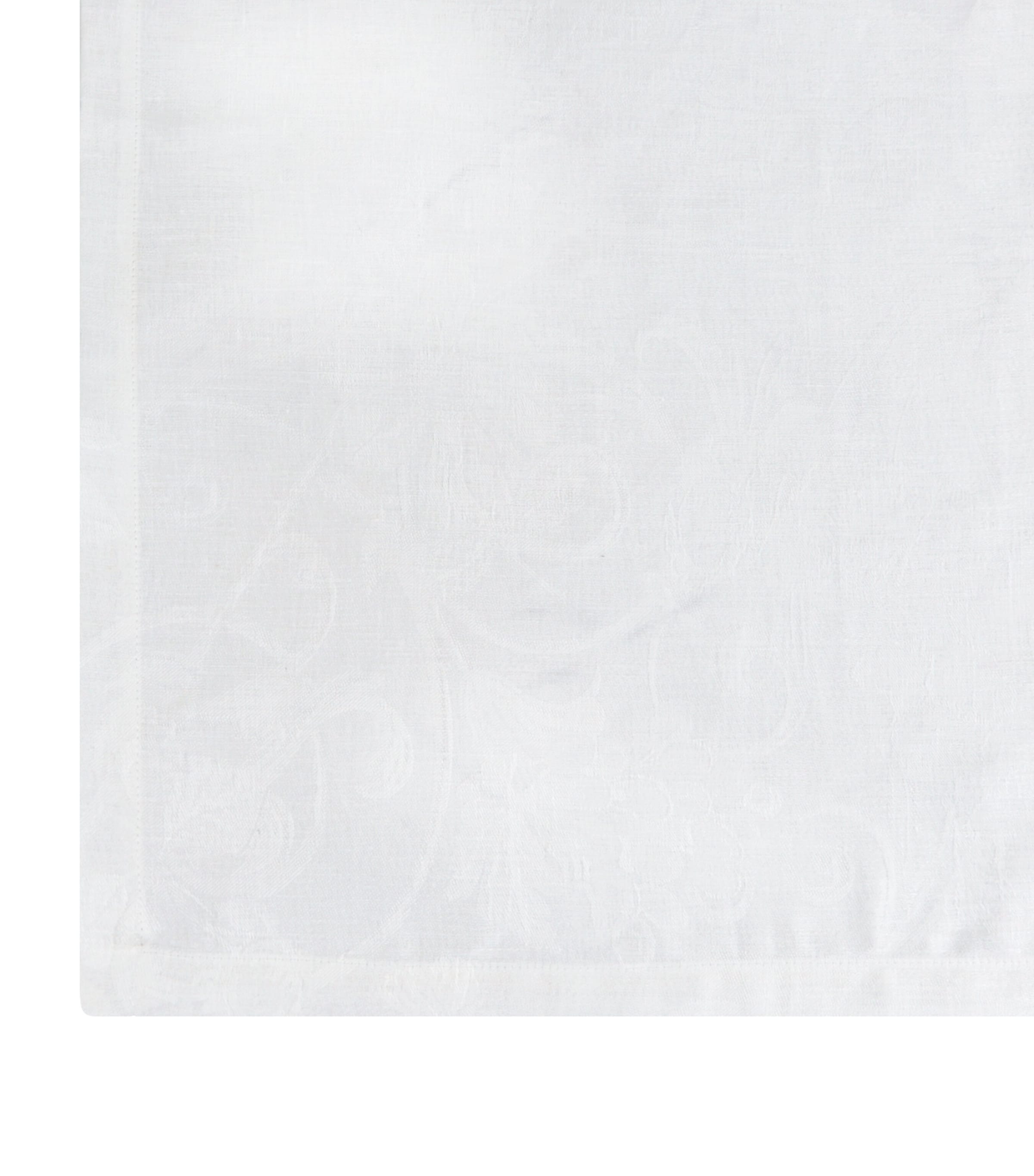 Tivoli Damask Tablecloth (175cm x 250cm) WHITE Image 2