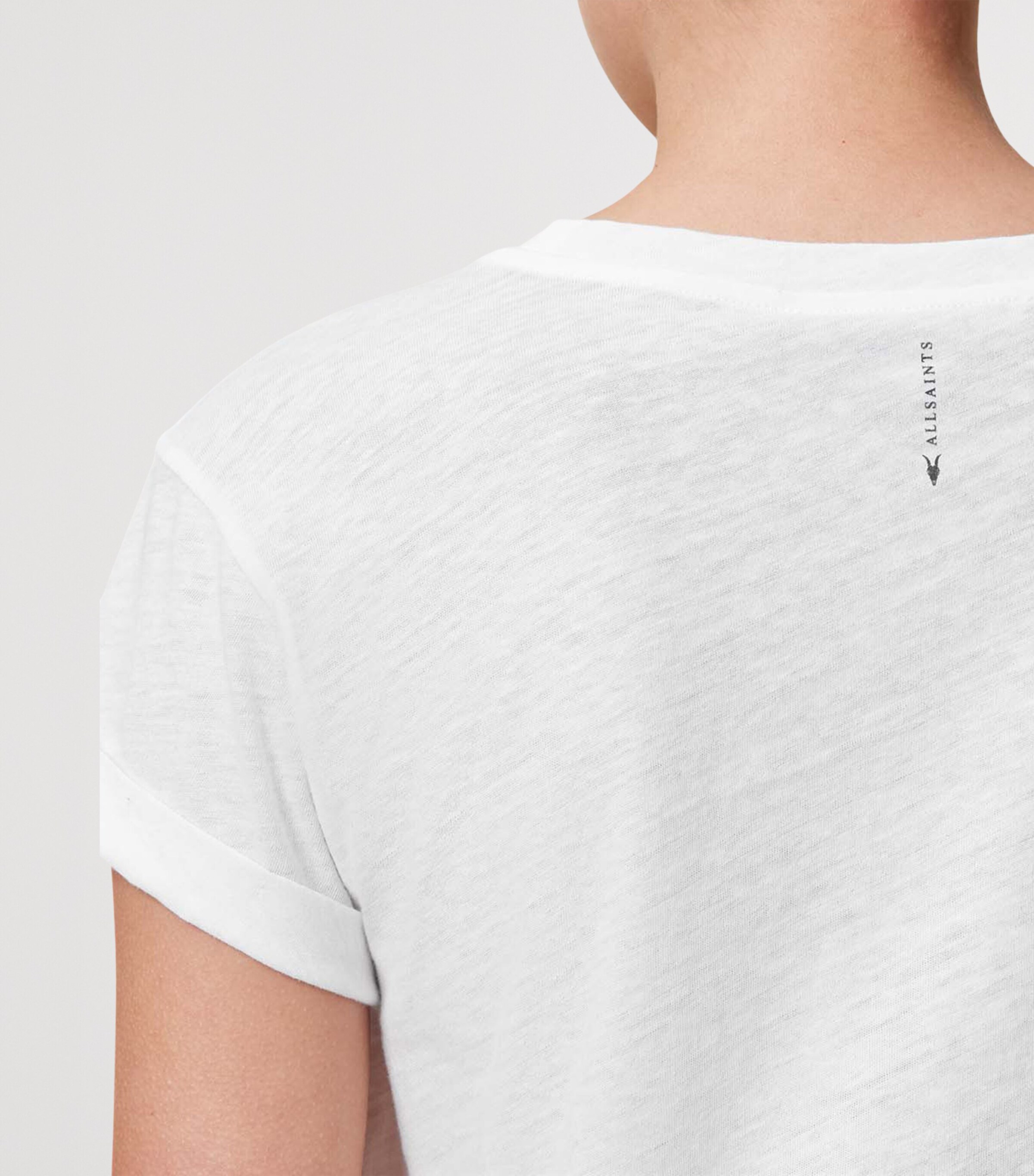 Organic Cotton Anna T-Shirt CHALK WHITE Image 7